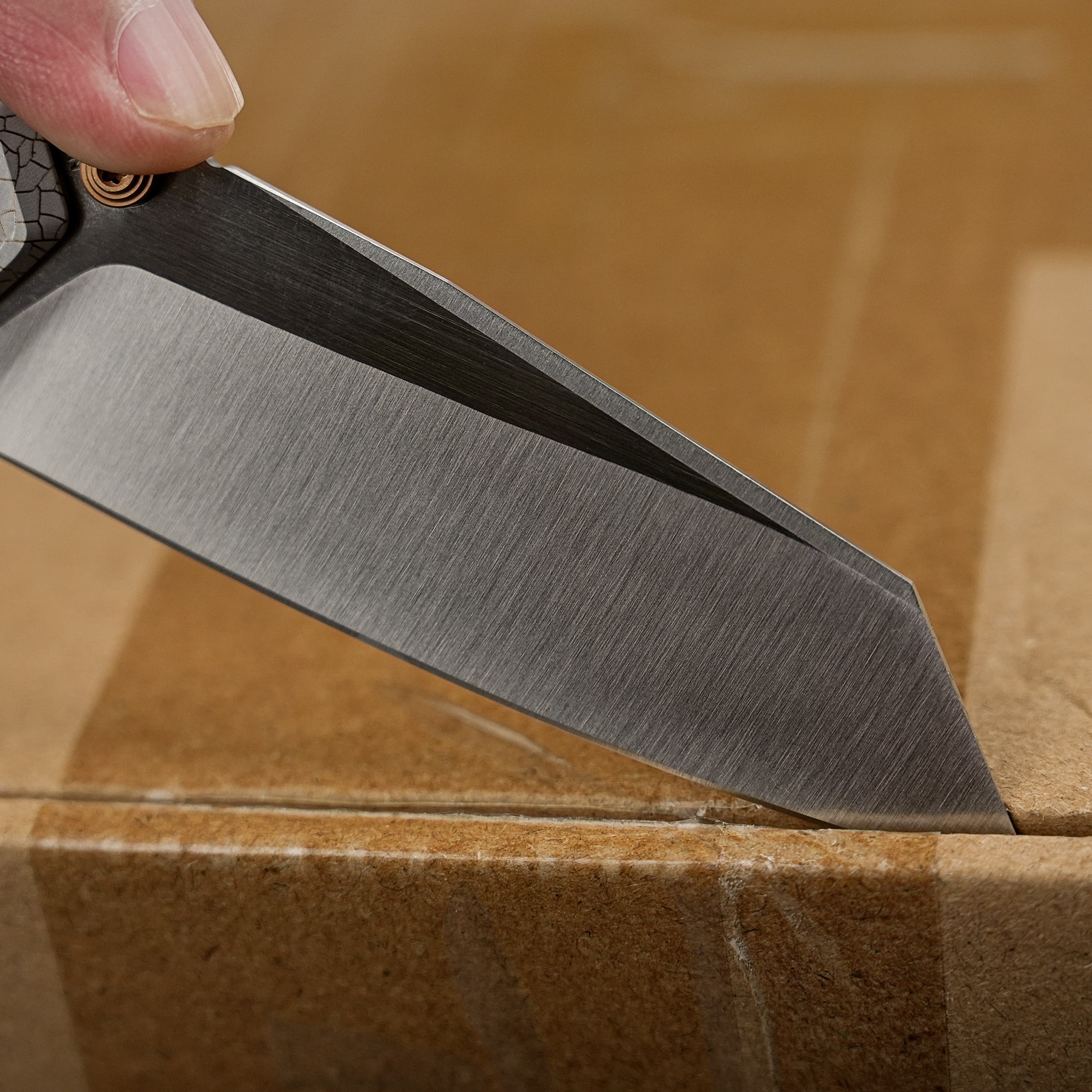 Parallel- Crossbar Lock (2.90" S35VN Blade & Titanium Handle) - A3509