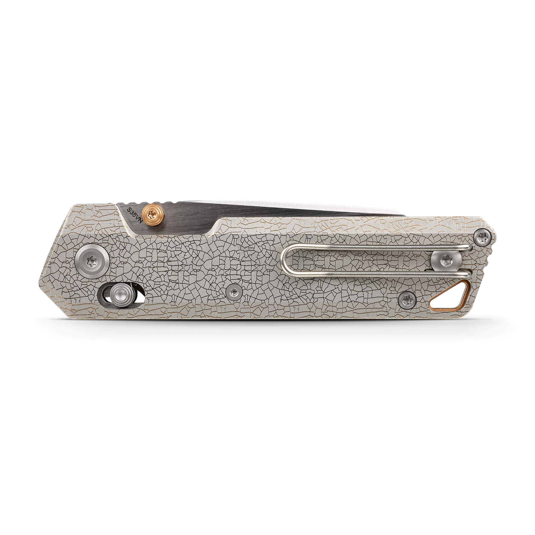Parallel- Crossbar Lock (2.90" S35VN Blade & Titanium Handle) - A3509