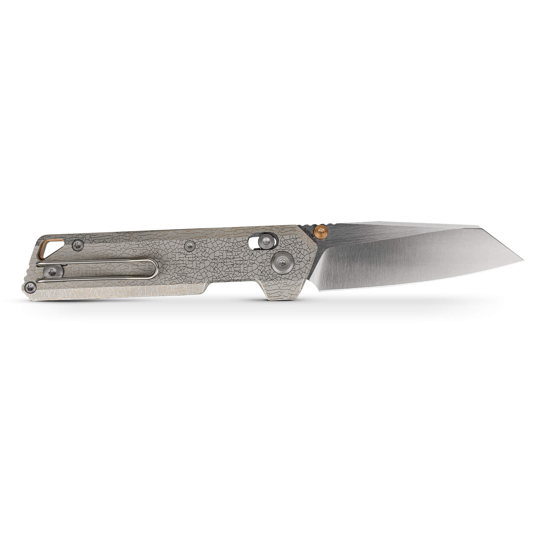 Parallel- Crossbar Lock (2.90" S35VN Blade & Titanium Handle) - A3509
