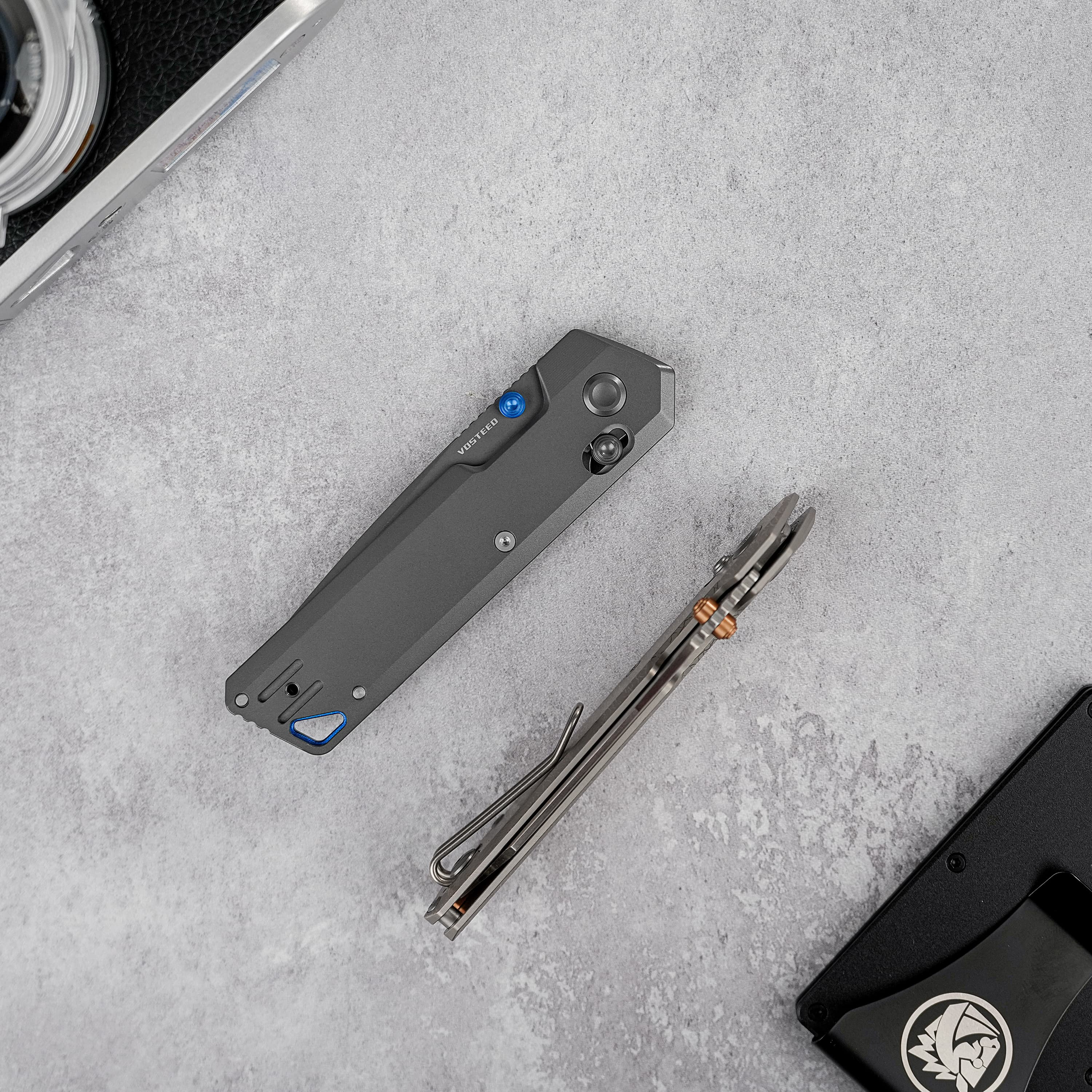 Parallel- Crossbar Lock (2.90" 154CM Blade & Titanium Handle) - A3510