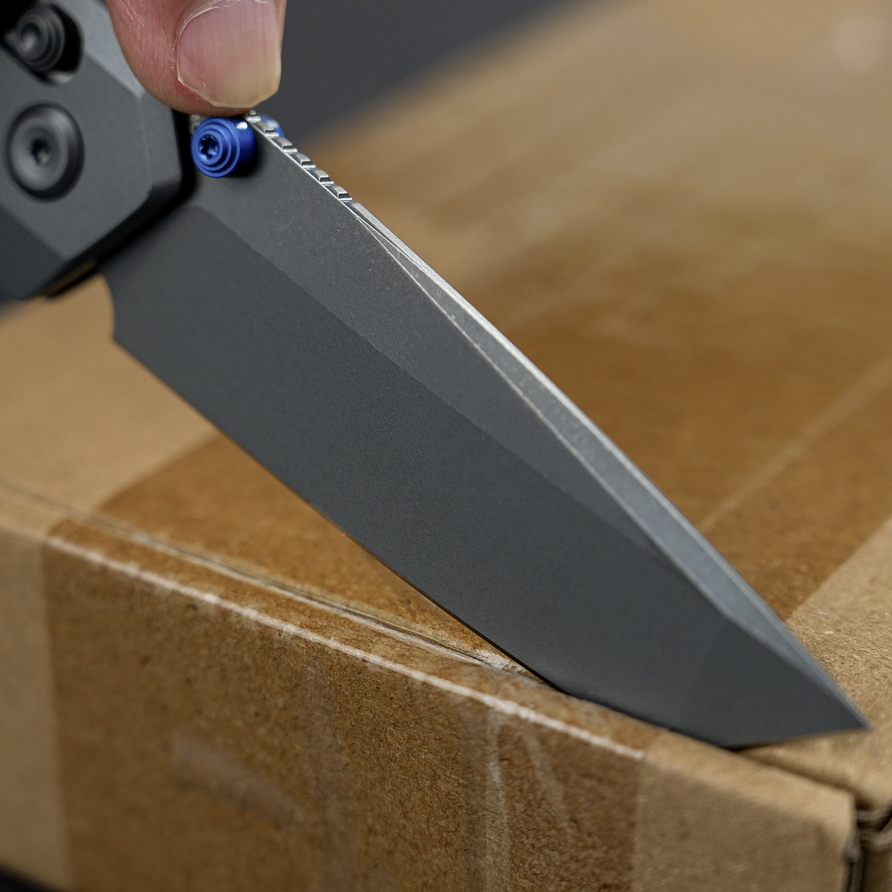 Parallel- Crossbar Lock (2.90" 154CM Blade & Titanium Handle) - A3510