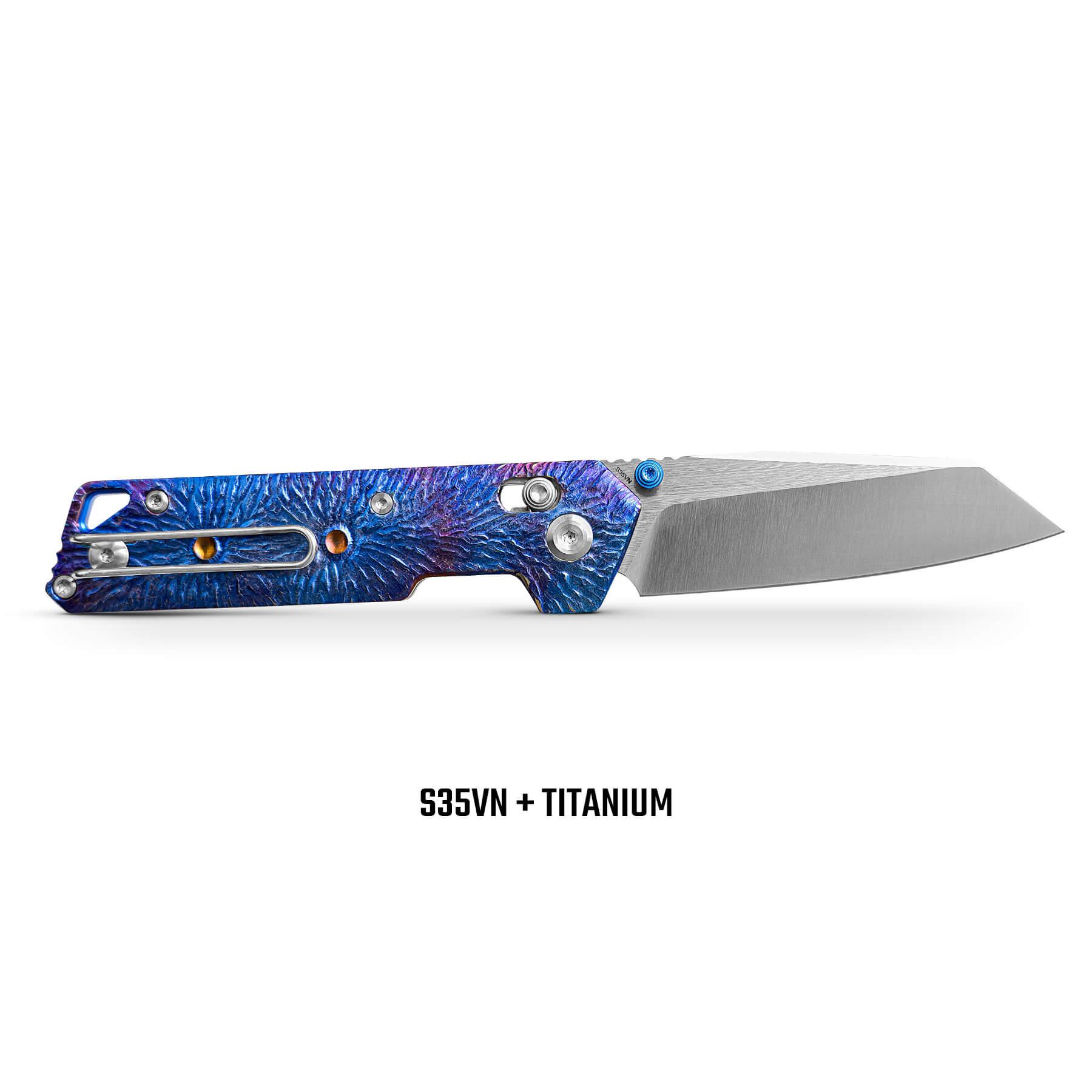 Parallel- Crossbar Lock (2.90" S35VN Blade & Titanium Handle) - A3515