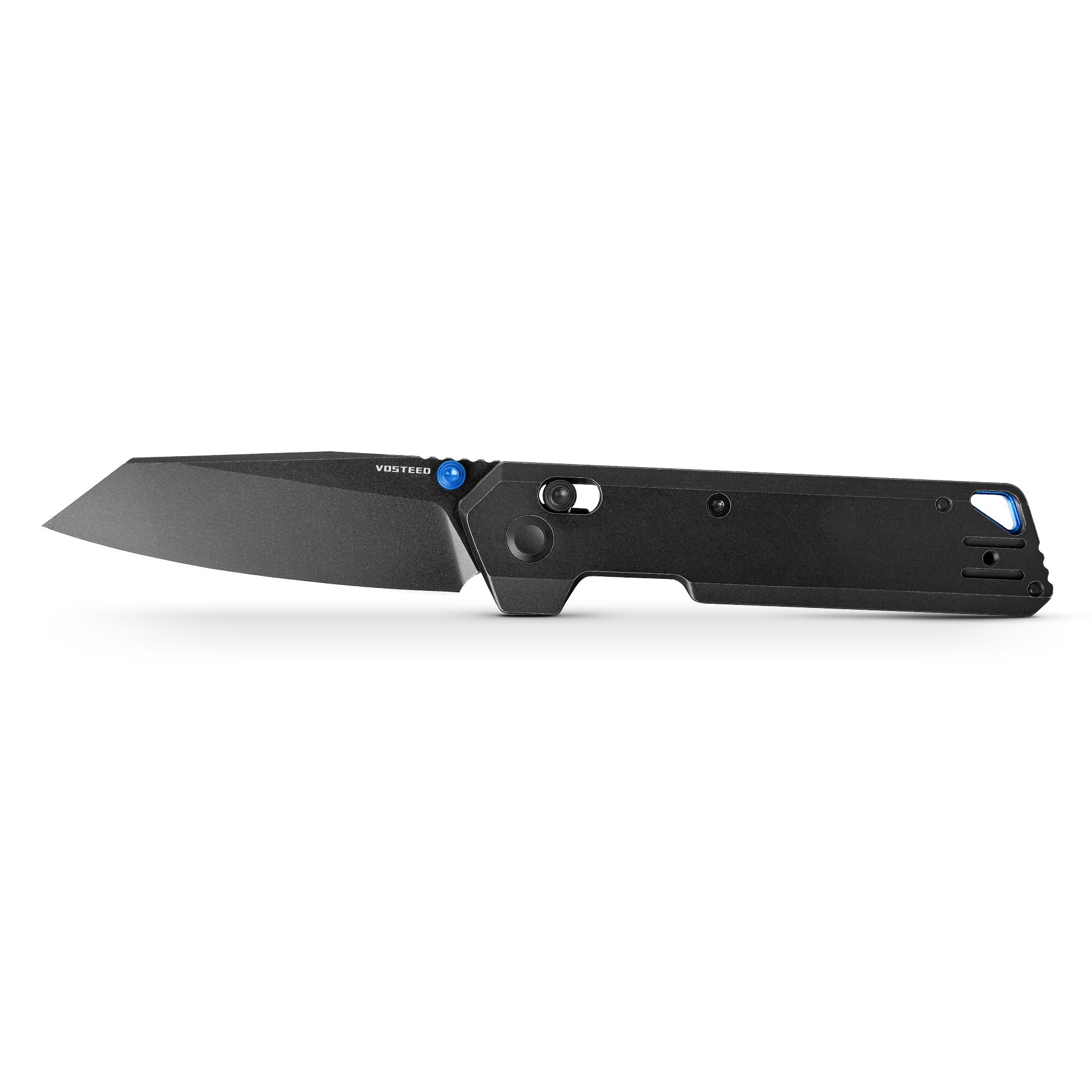 Vosteed Parallel Crossbar Lock Knife - Black Titanium