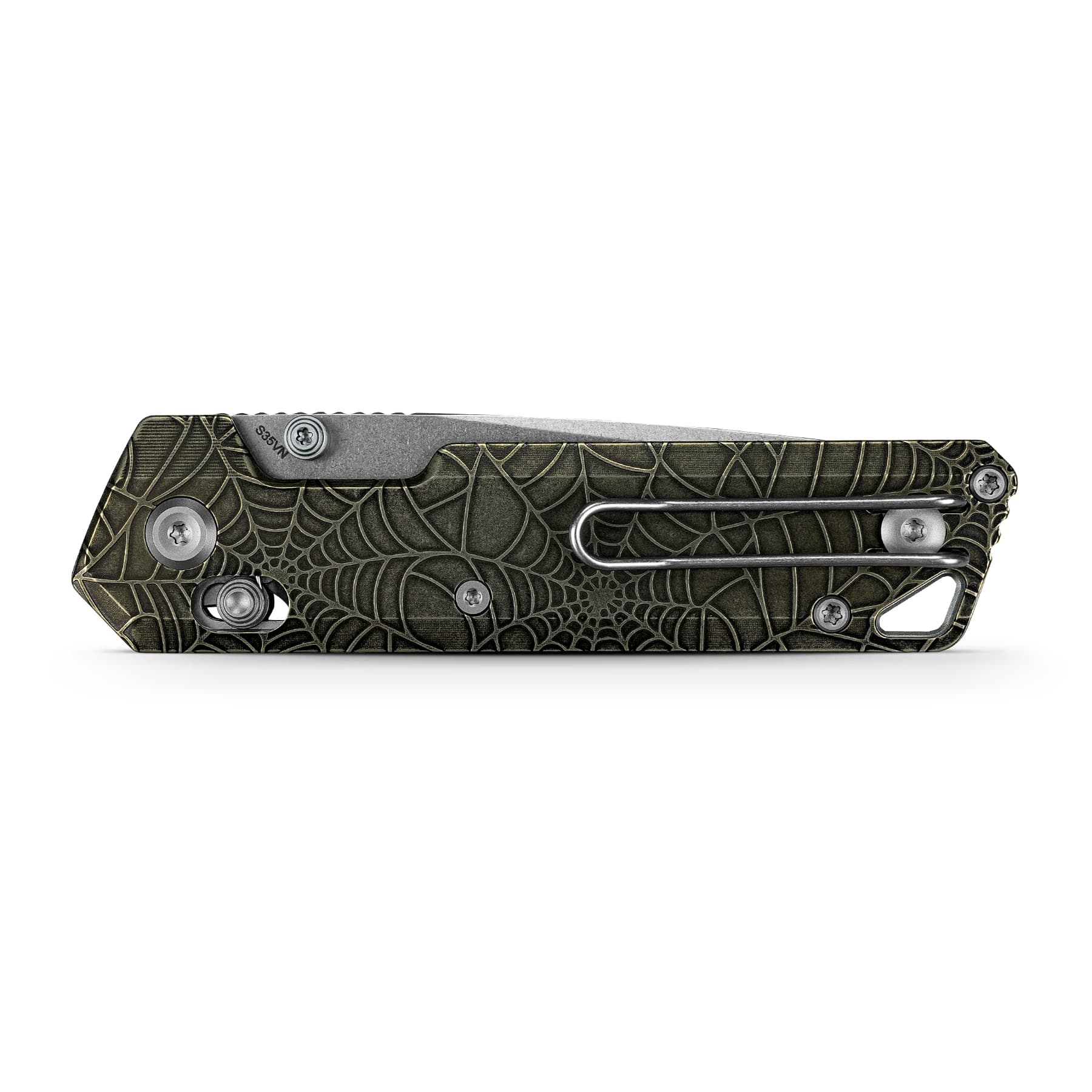 Coming Soon - Parallel- Crossbar Lock (2.90" S35VN Blade & Titanium Handle) - A3523