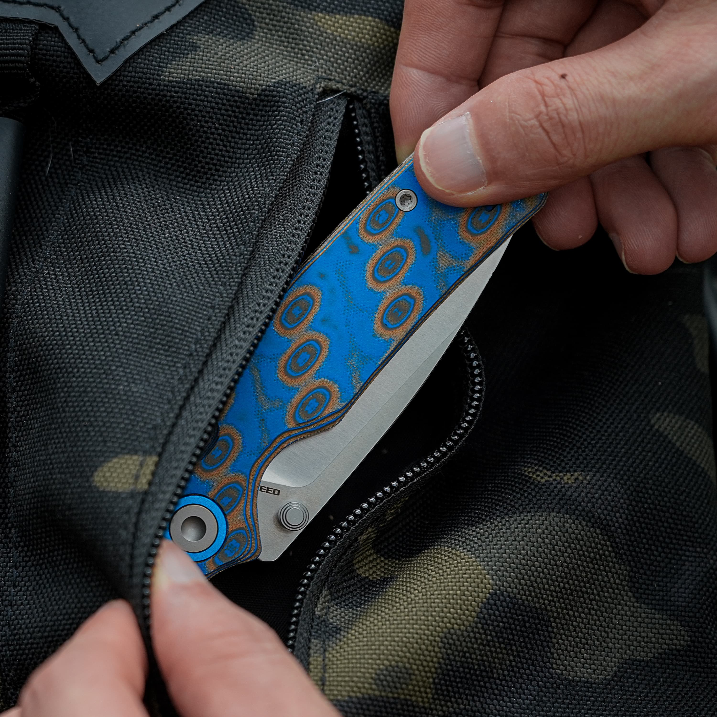 Coming  Soon - Porcupine - Top Liner Lock  (2.99" 14C28N Blade & Micarta Handle) - A2614