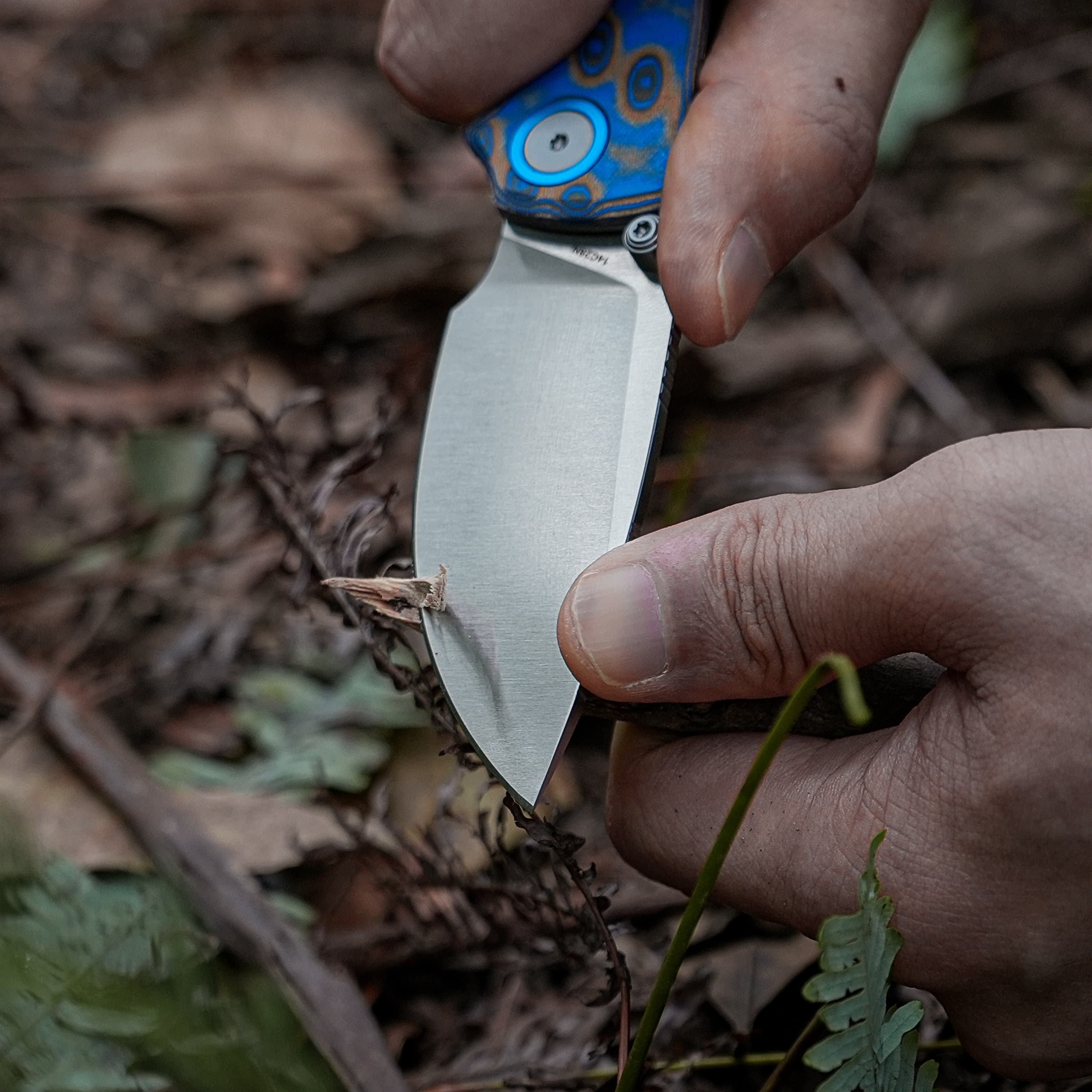 Coming  Soon - Porcupine - Top Liner Lock  (2.99" 14C28N Blade & Micarta Handle) - A2614