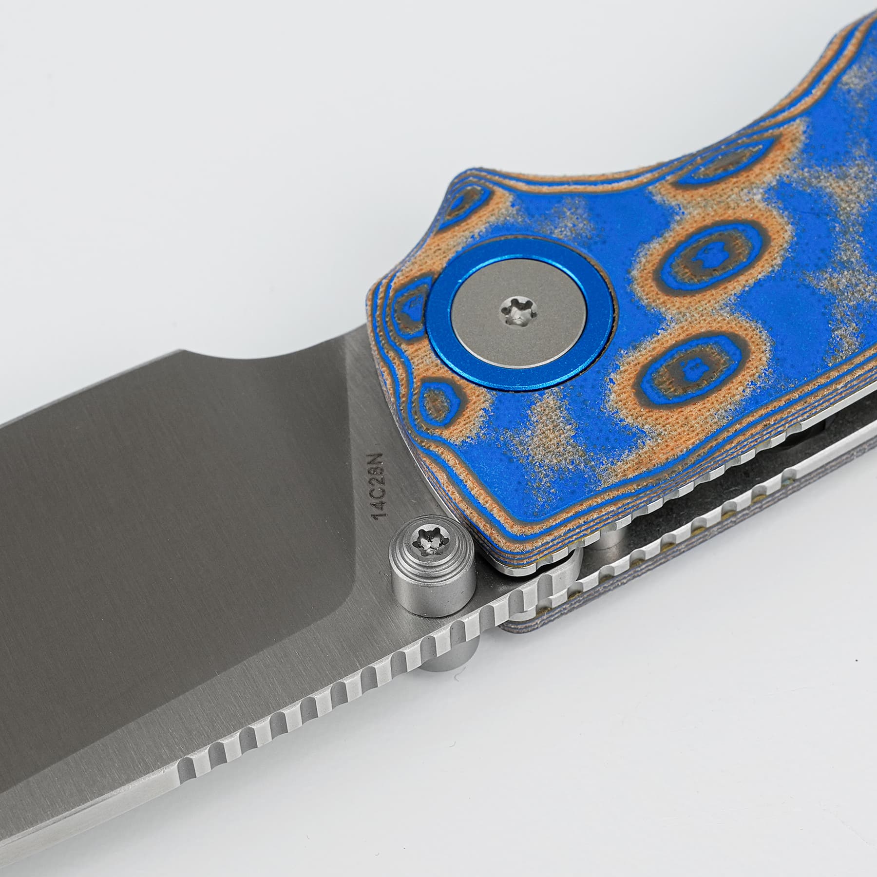 Coming  Soon - Porcupine - Top Liner Lock  (2.99" 14C28N Blade & Micarta Handle) - A2614