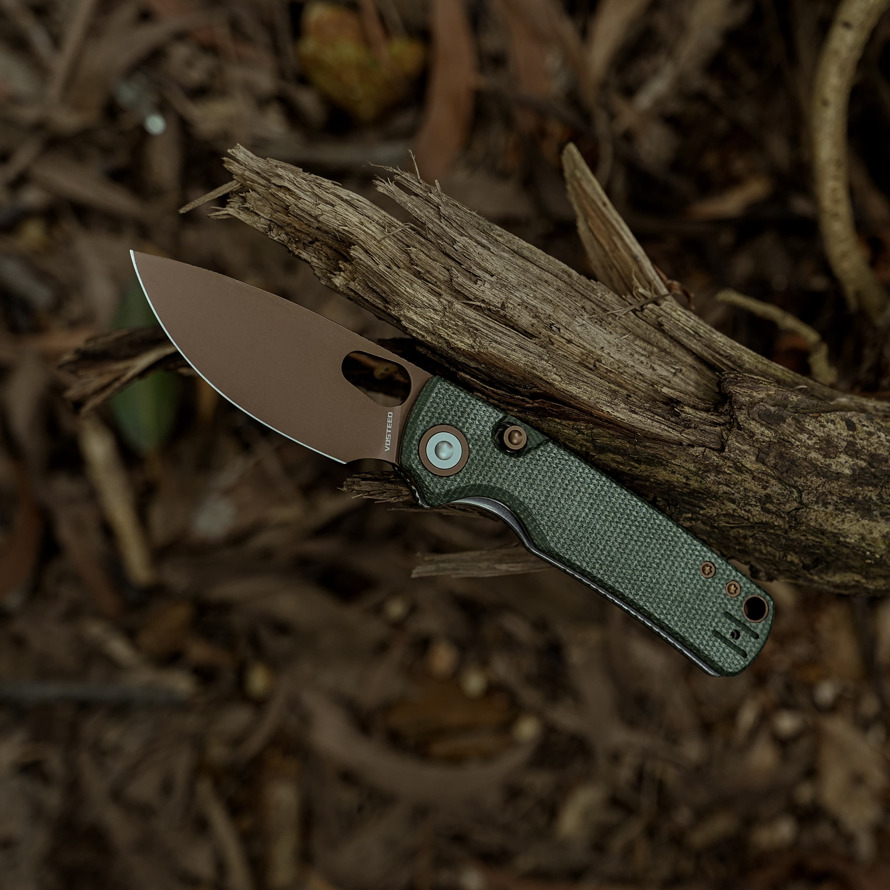 Porcupine - Top Liner Lock (2.99" 14C28N Blade & Micarta Handle) - A2609