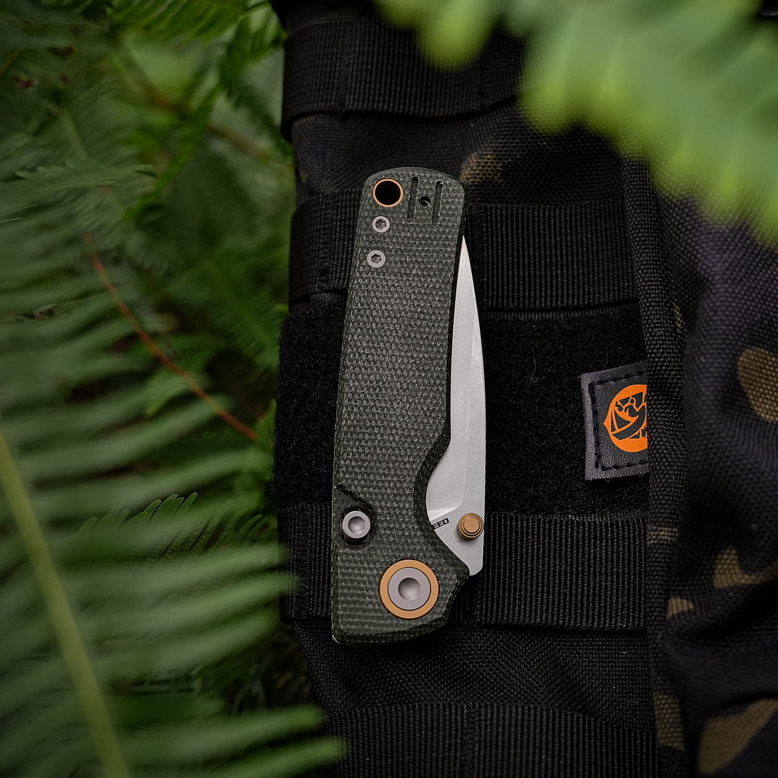 Porcupine - Top Liner Lock  (2.99" 14C28N Blade & Micarta Handle) - A2611