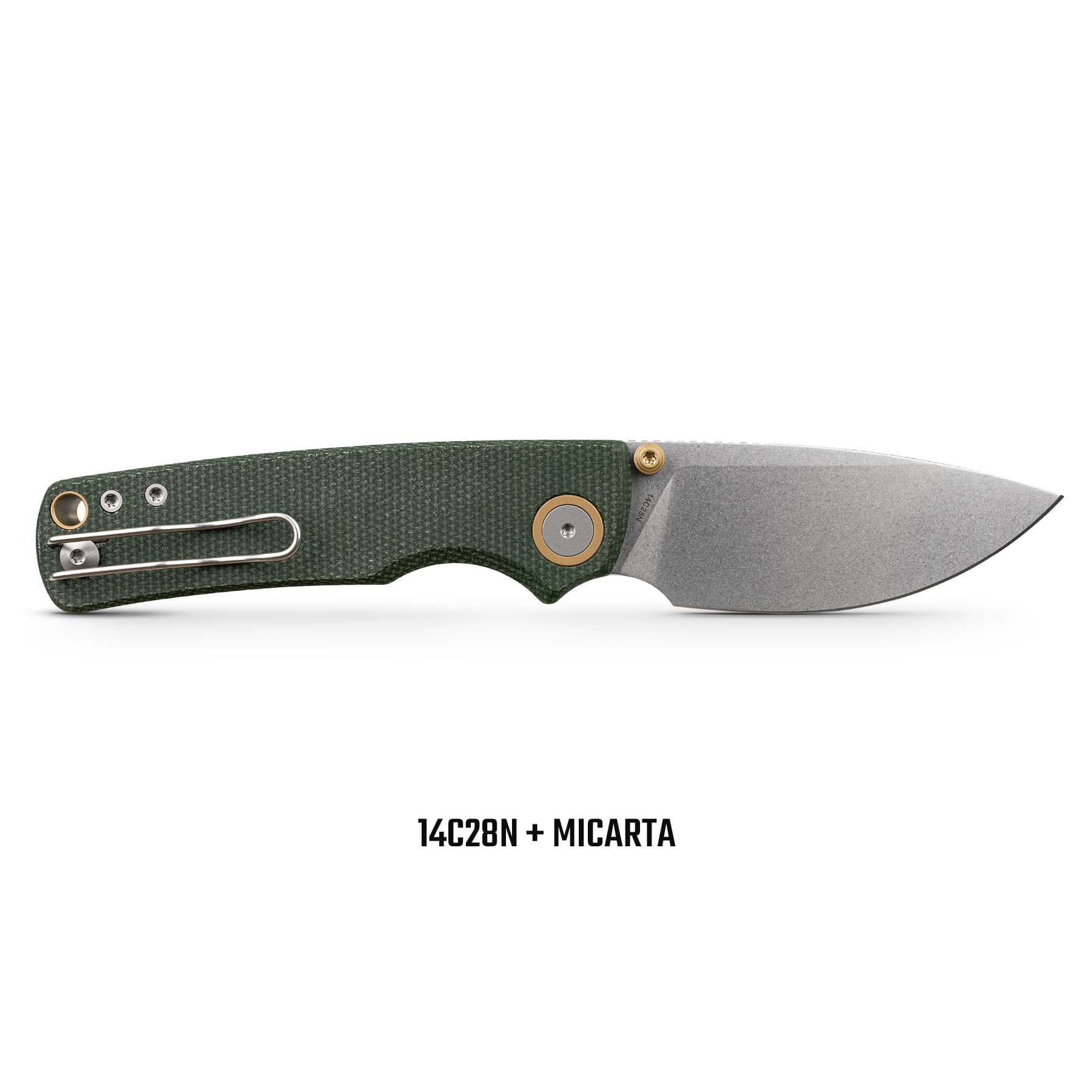 Porcupine - Top Liner Lock  (2.99" 14C28N Blade & Micarta Handle) - A2611
