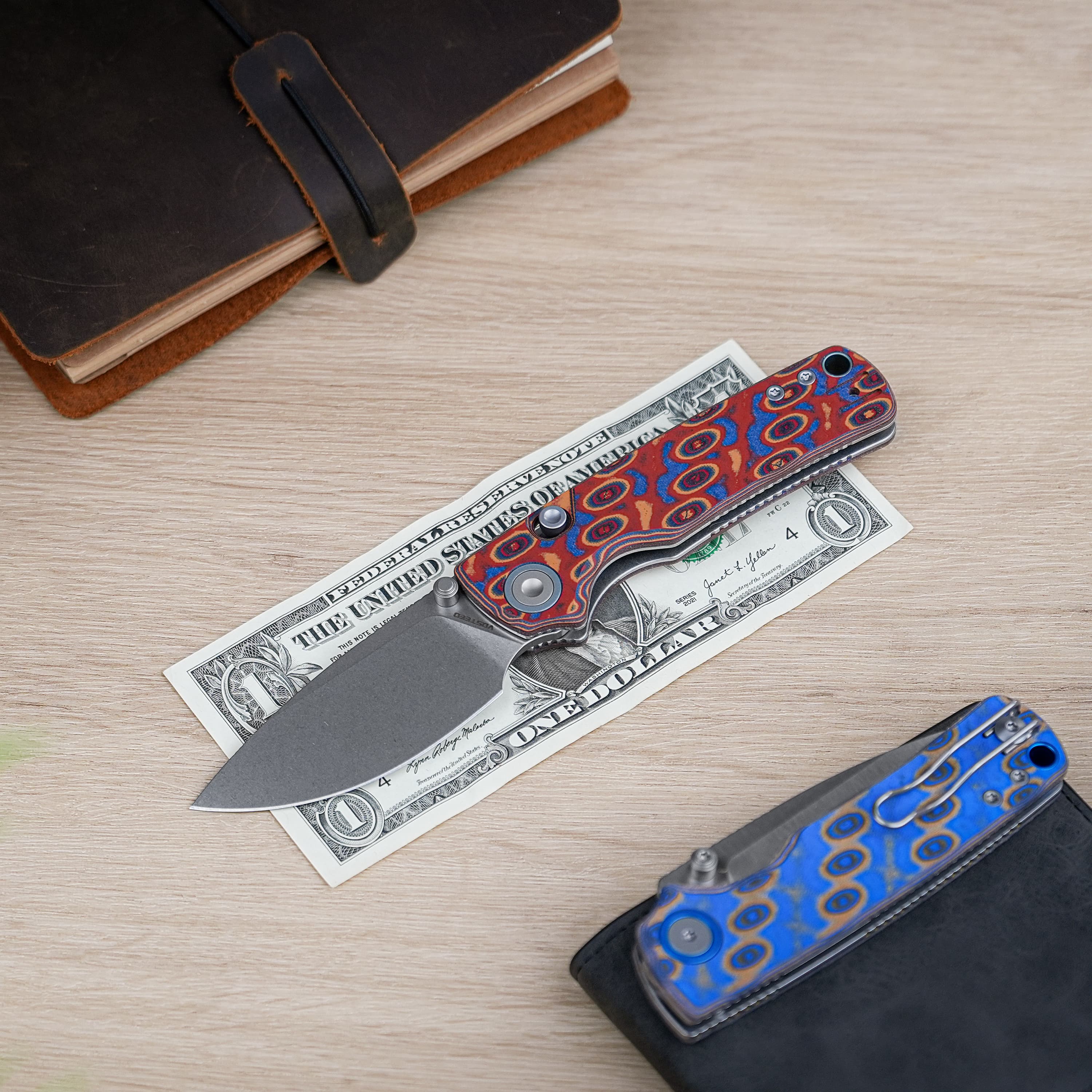 Porcupine - Top Liner Lock  (2.99" 14C28N Blade & Micarta Handle) - A2613