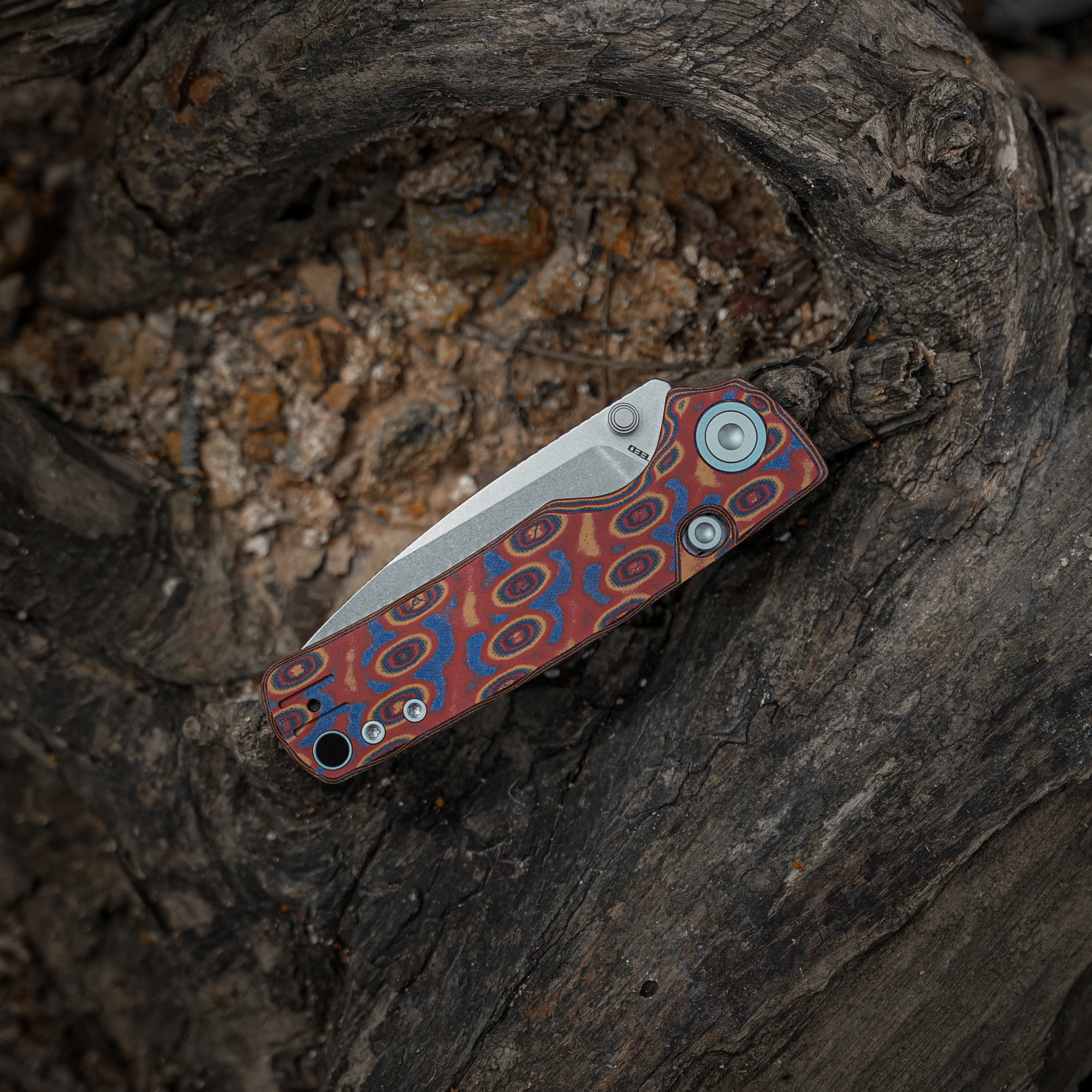 Porcupine - Top Liner Lock  (2.99" 14C28N Blade & Micarta Handle) - A2613