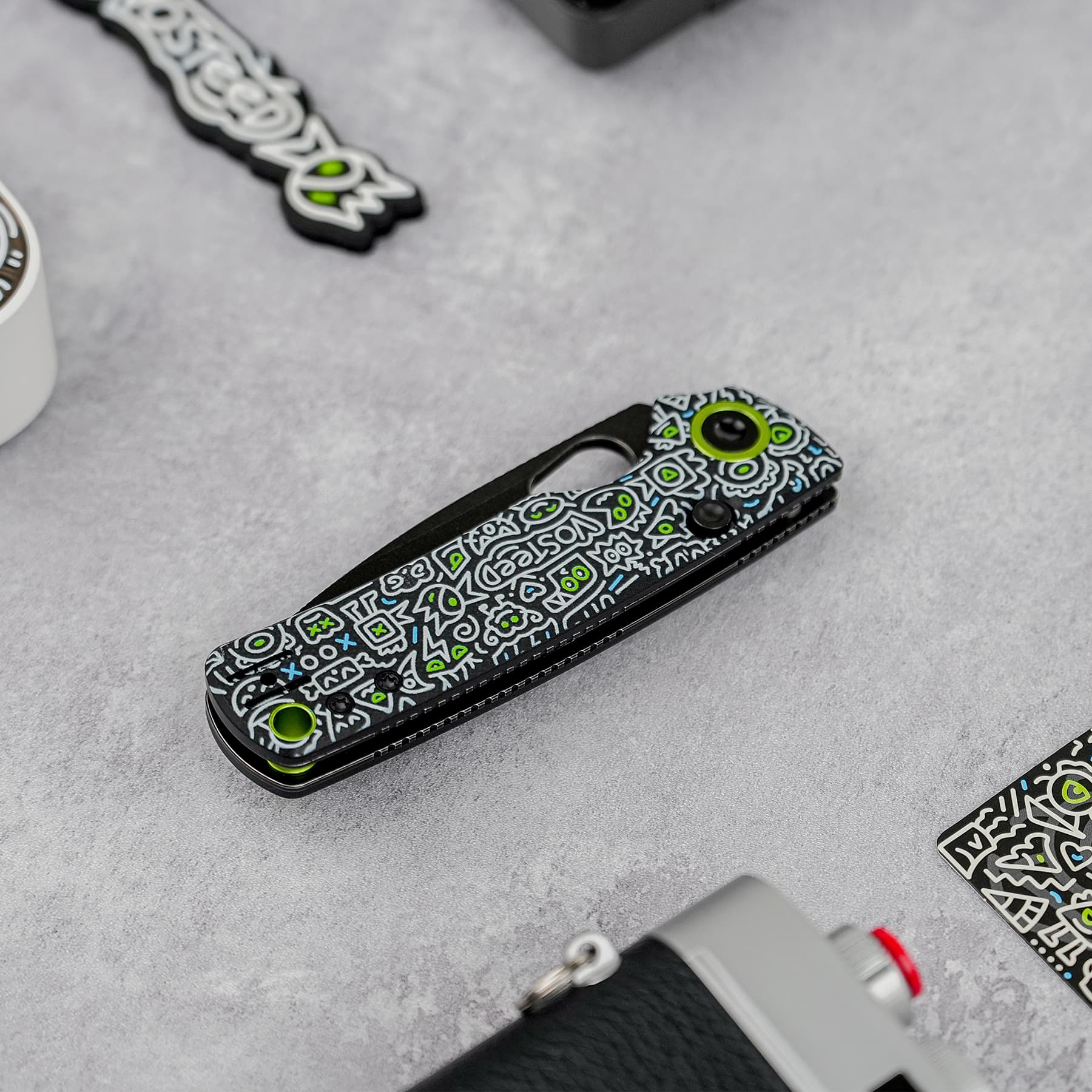 Porcupine - Top Liner Lock (2.99" 14C28N Blade & G10 Handle) - A2619