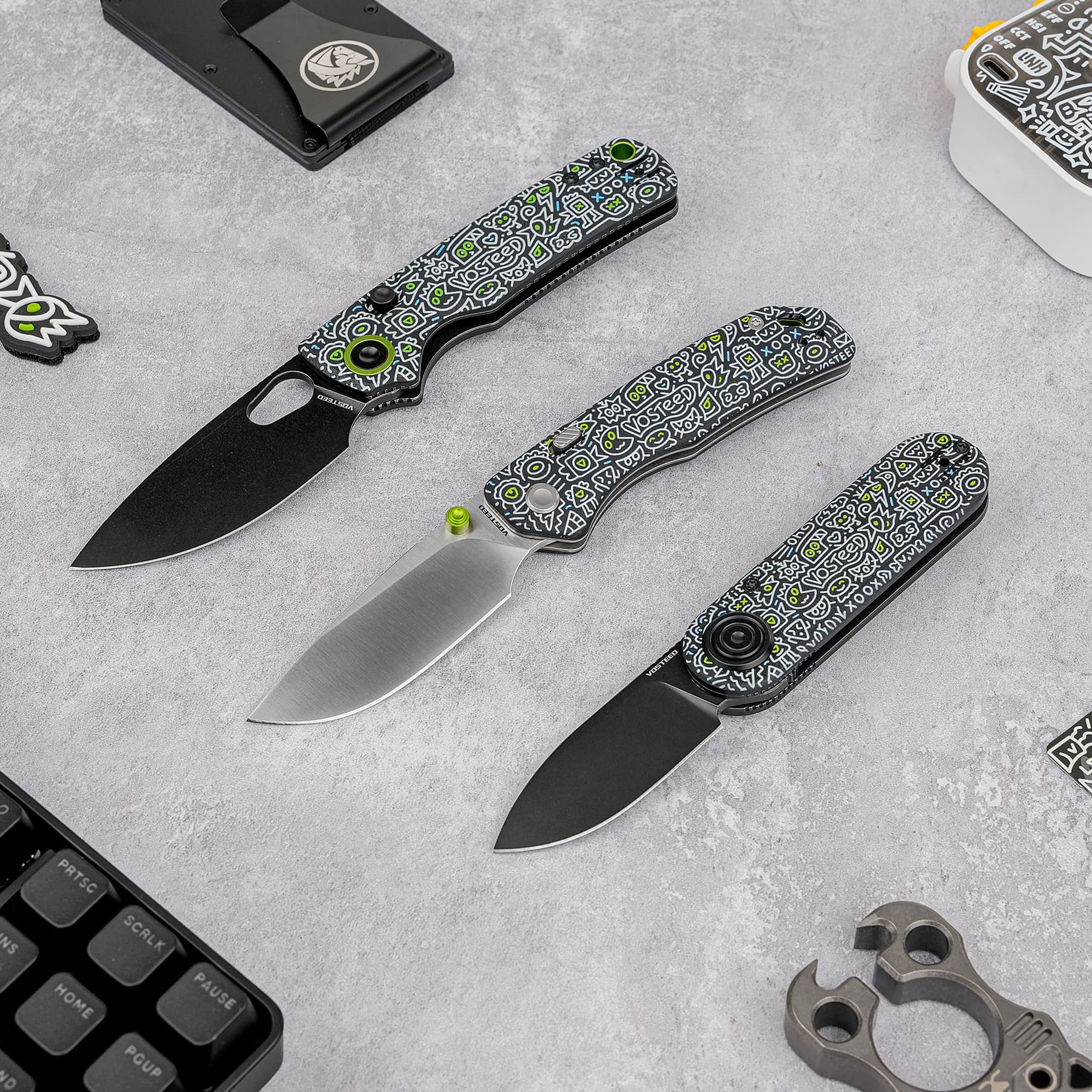 Porcupine - Top Liner Lock (2.99" 14C28N Blade & G10 Handle) - A2619