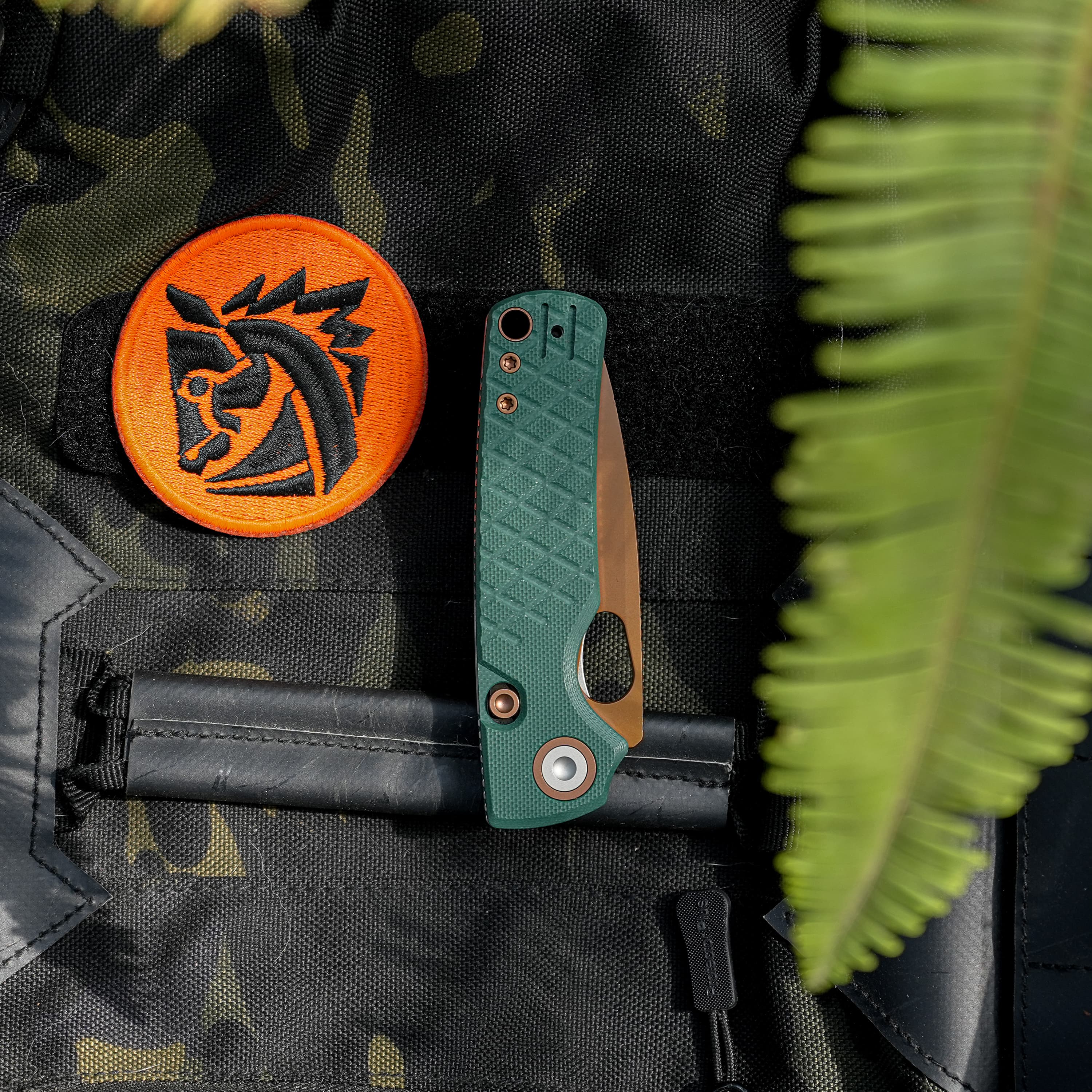 Porcupine- Top Liner Lock (2.99" 14C28N Blade & G10 Handle) - A2623