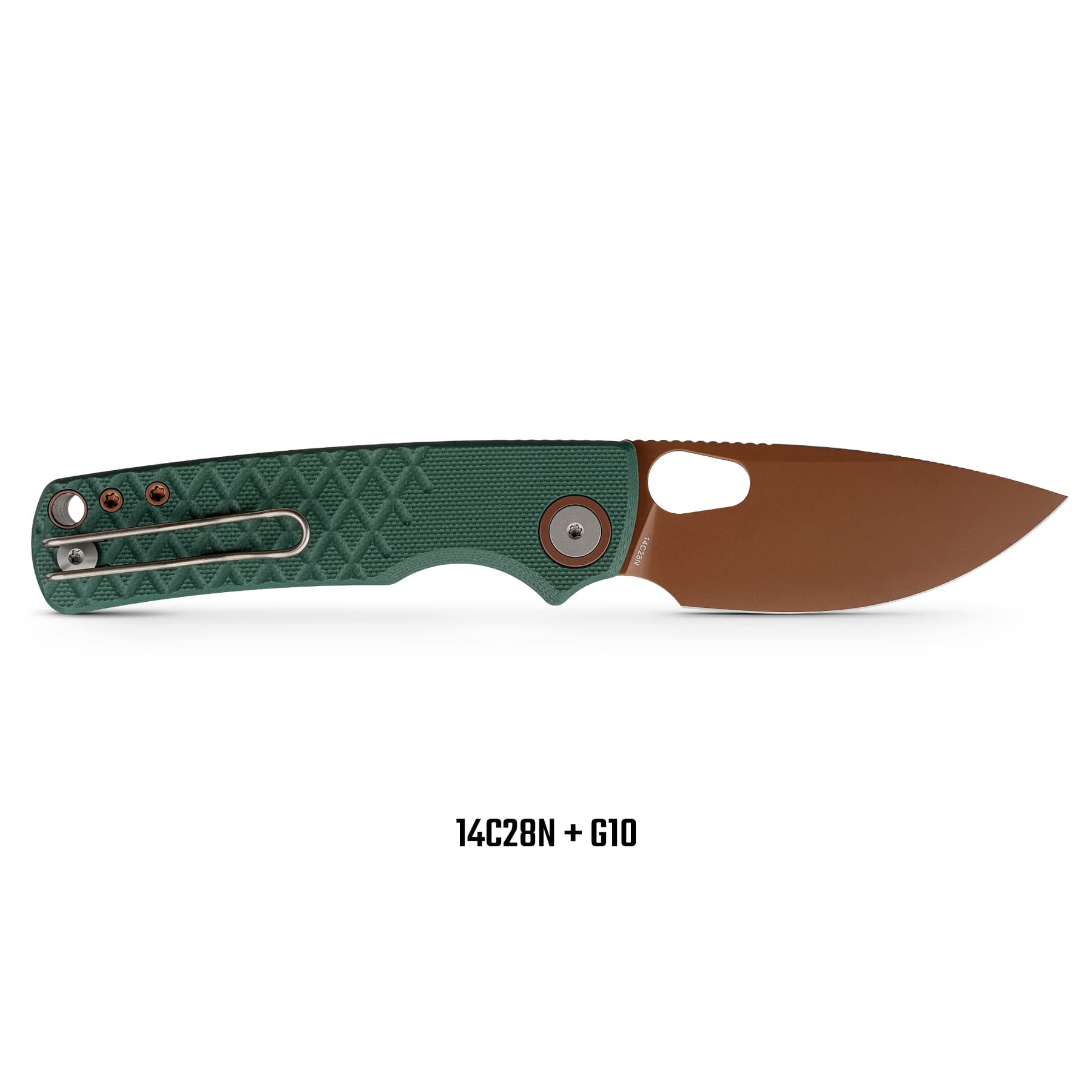 Porcupine- Top Liner Lock (2.99" 14C28N Blade & G10 Handle) - A2623