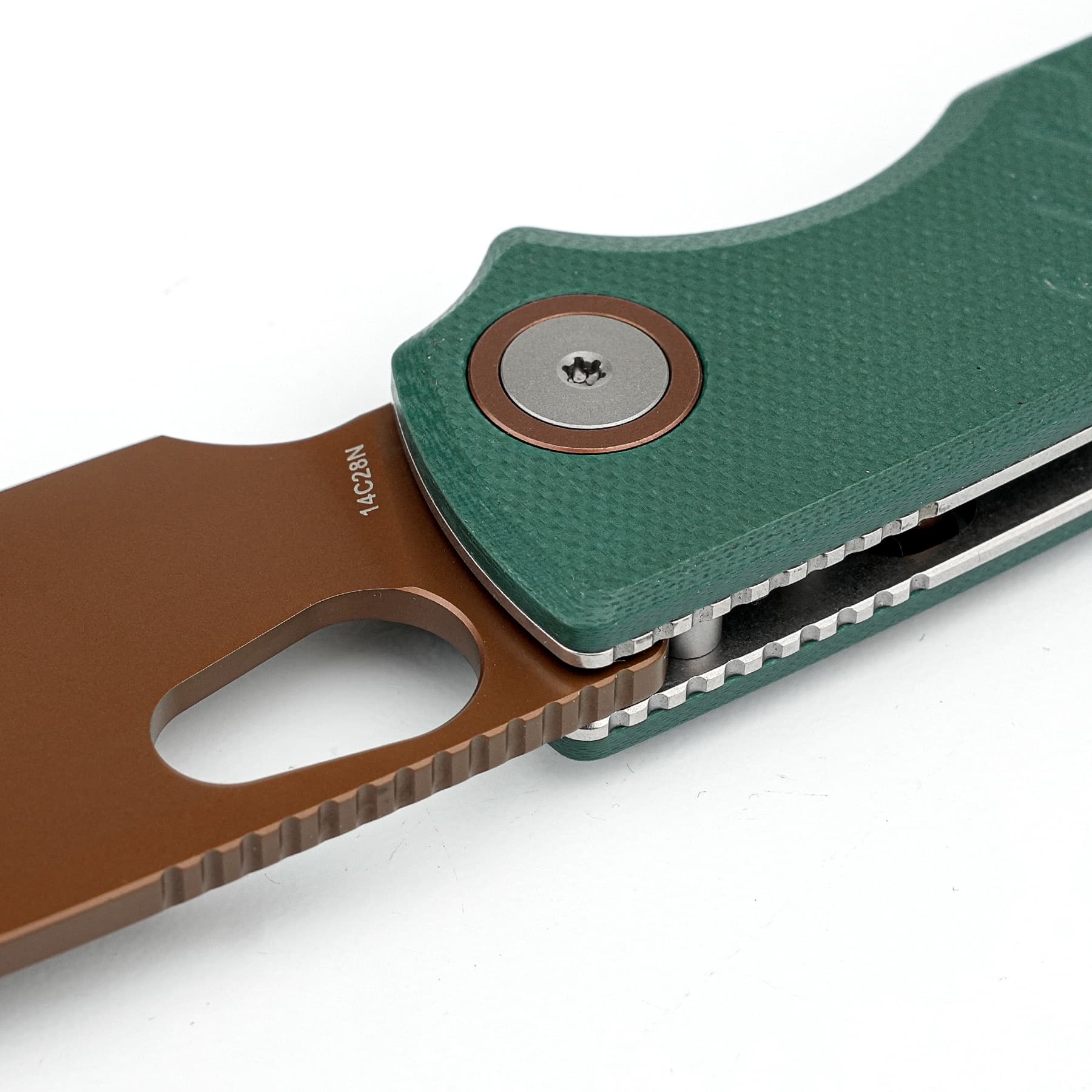 Porcupine- Top Liner Lock (2.99" 14C28N Blade & G10 Handle) - A2623