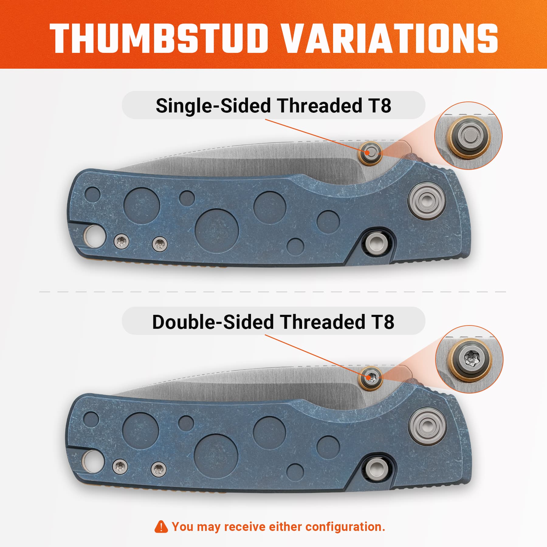 Porcupine TiSlim™ - Top Liner Lock (3.04" S90V Blade & Titanium Handle) - A4806