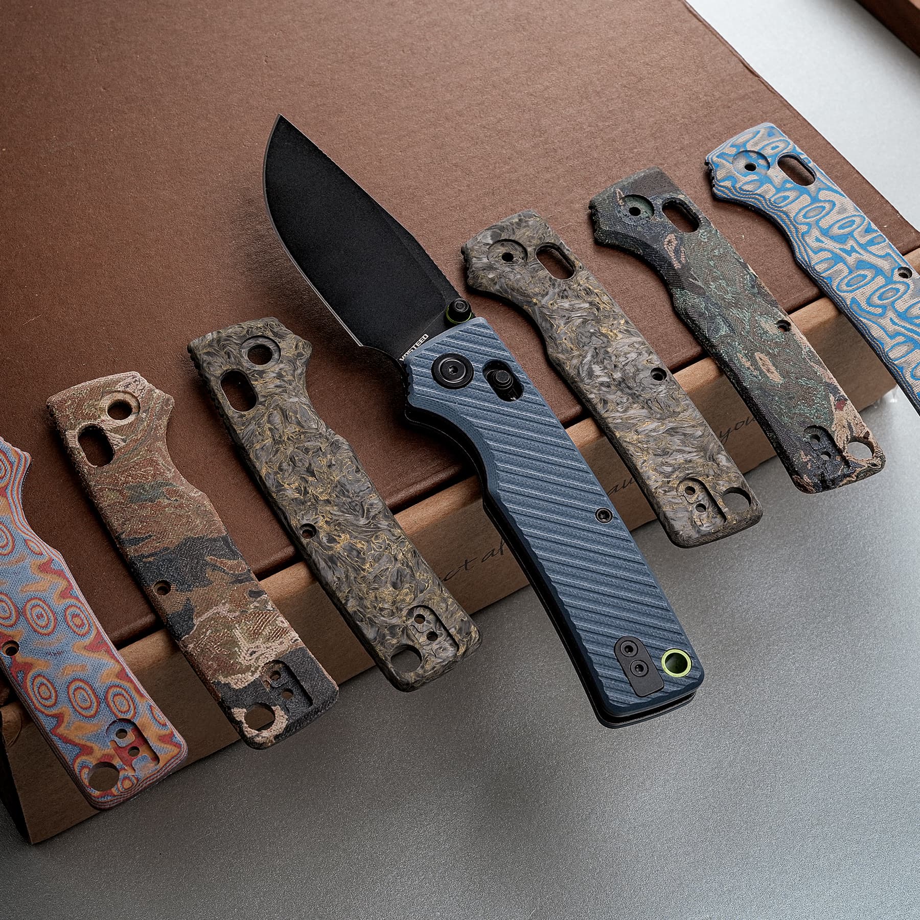 Porcupine ModSwap™ - Crossbar Lock Knife (3.08" 154CM Blade & G10 Handle) - A3102