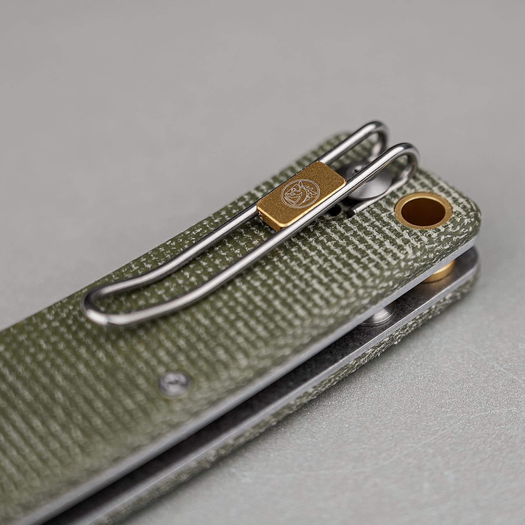Porcupine ModSwap™ - Crossbar Lock Knife (3.08" 154CM Blade & Micarta Handle) - A3104