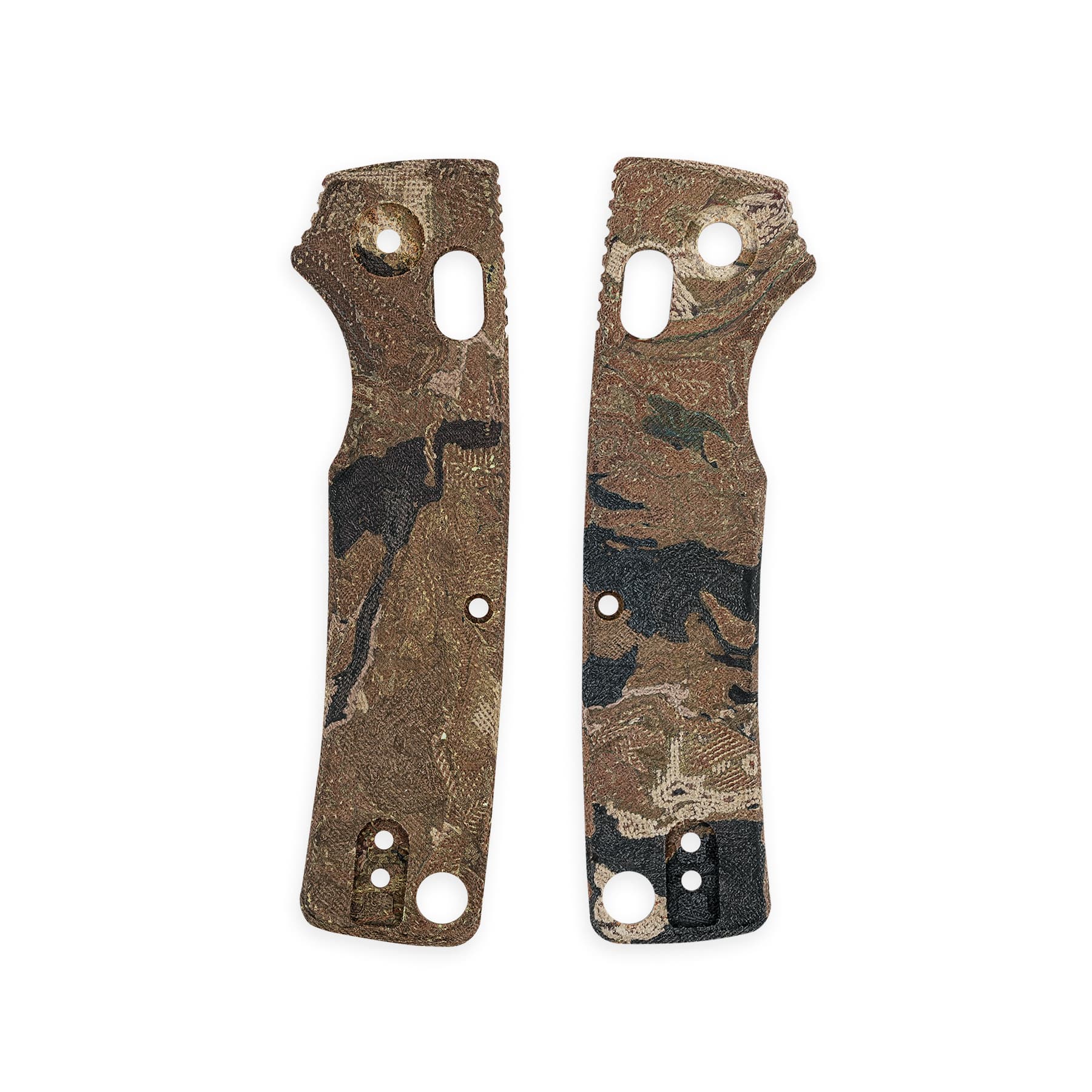 Porcupine ModSwap™ Handle Scales Kits - Yellow Current Micarta - W0303