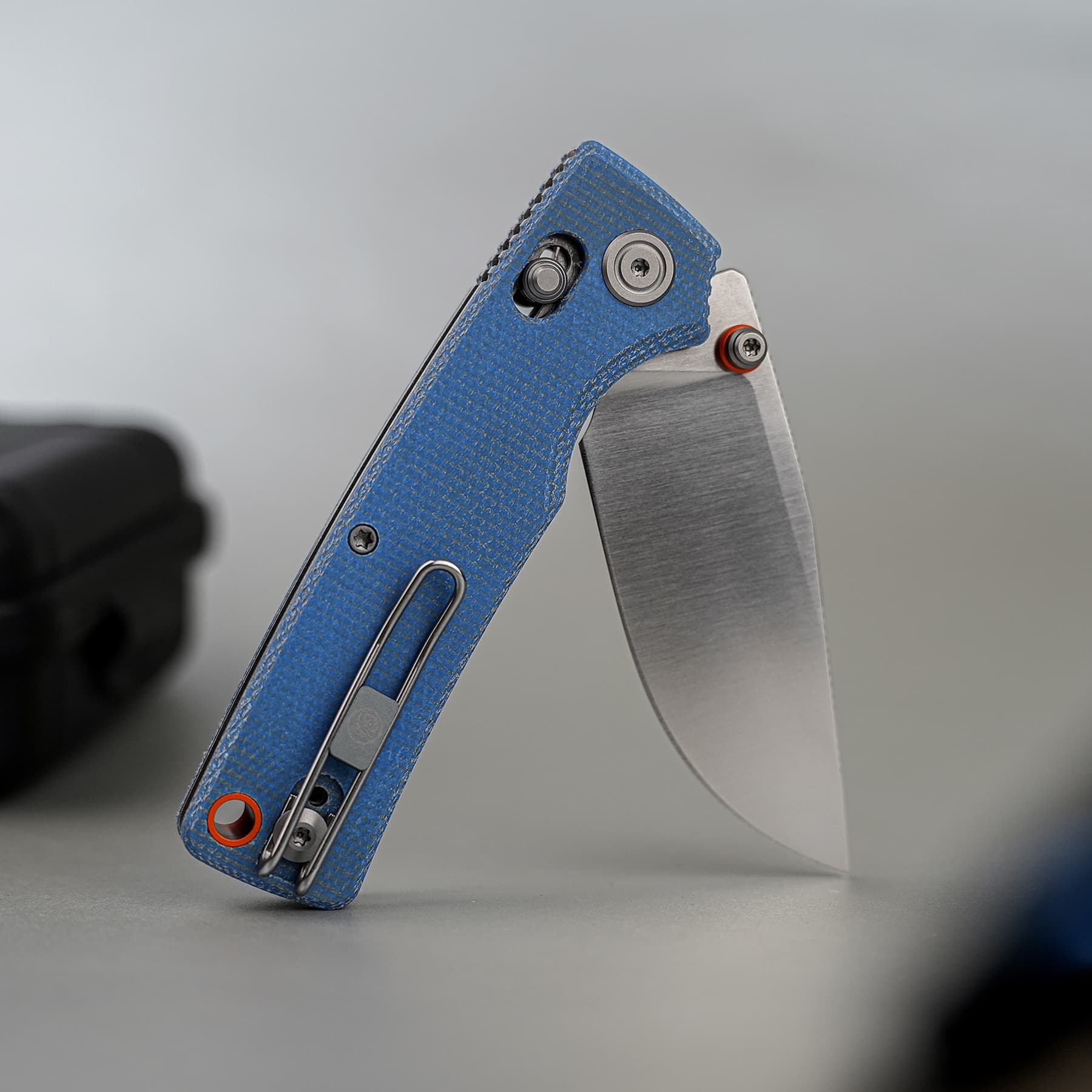Porcupine ModSwap™ - Crossbar Lock Knife (3.08" 154CM Blade & Micarta Handle) - A3105