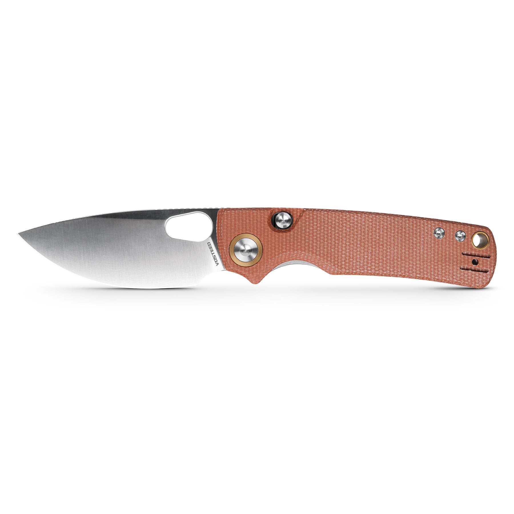 Vosteed Porcupine folding knife with Micarta handle