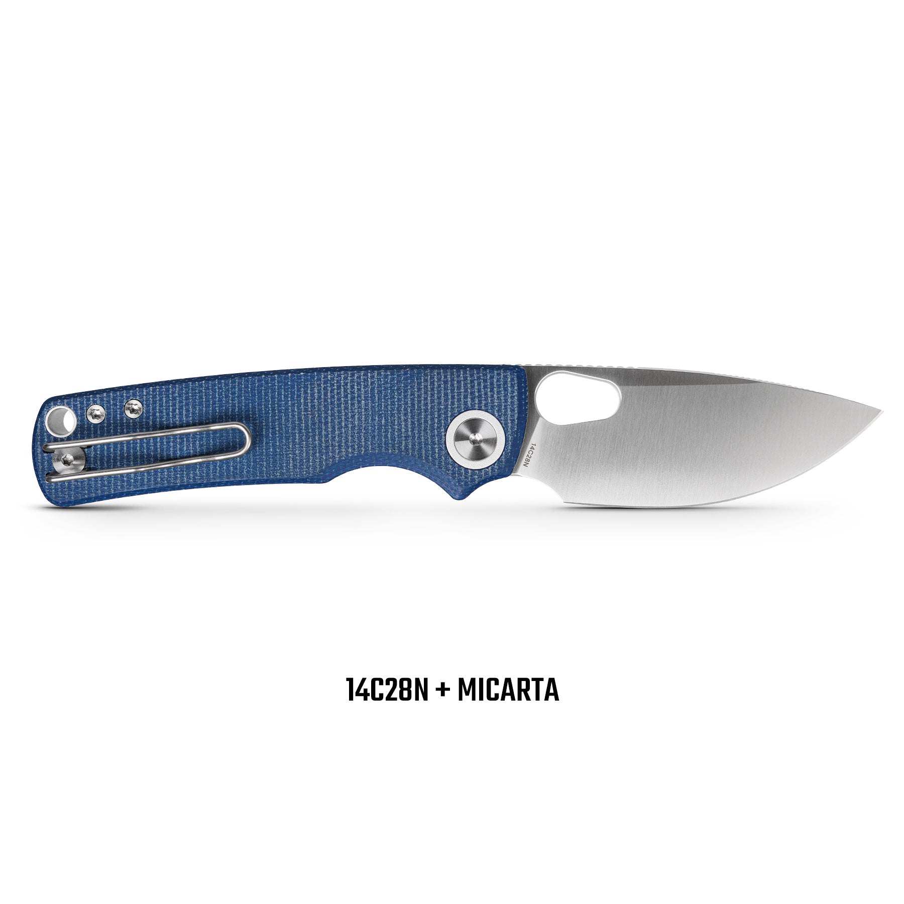 Vosteed Porcupine knife with 14C28N blade and Micarta handle