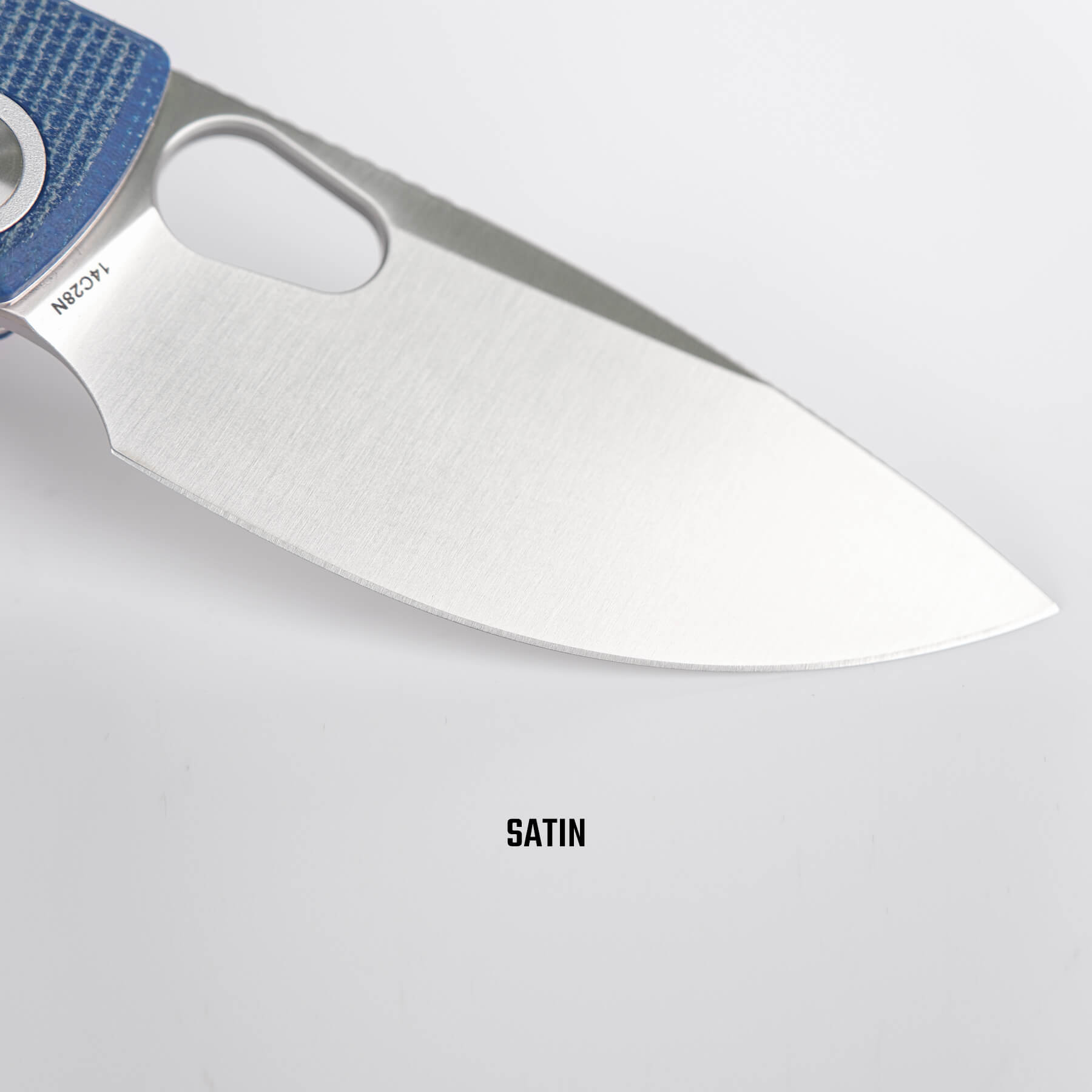 Vosteed Porcupine knife blade - satin finish