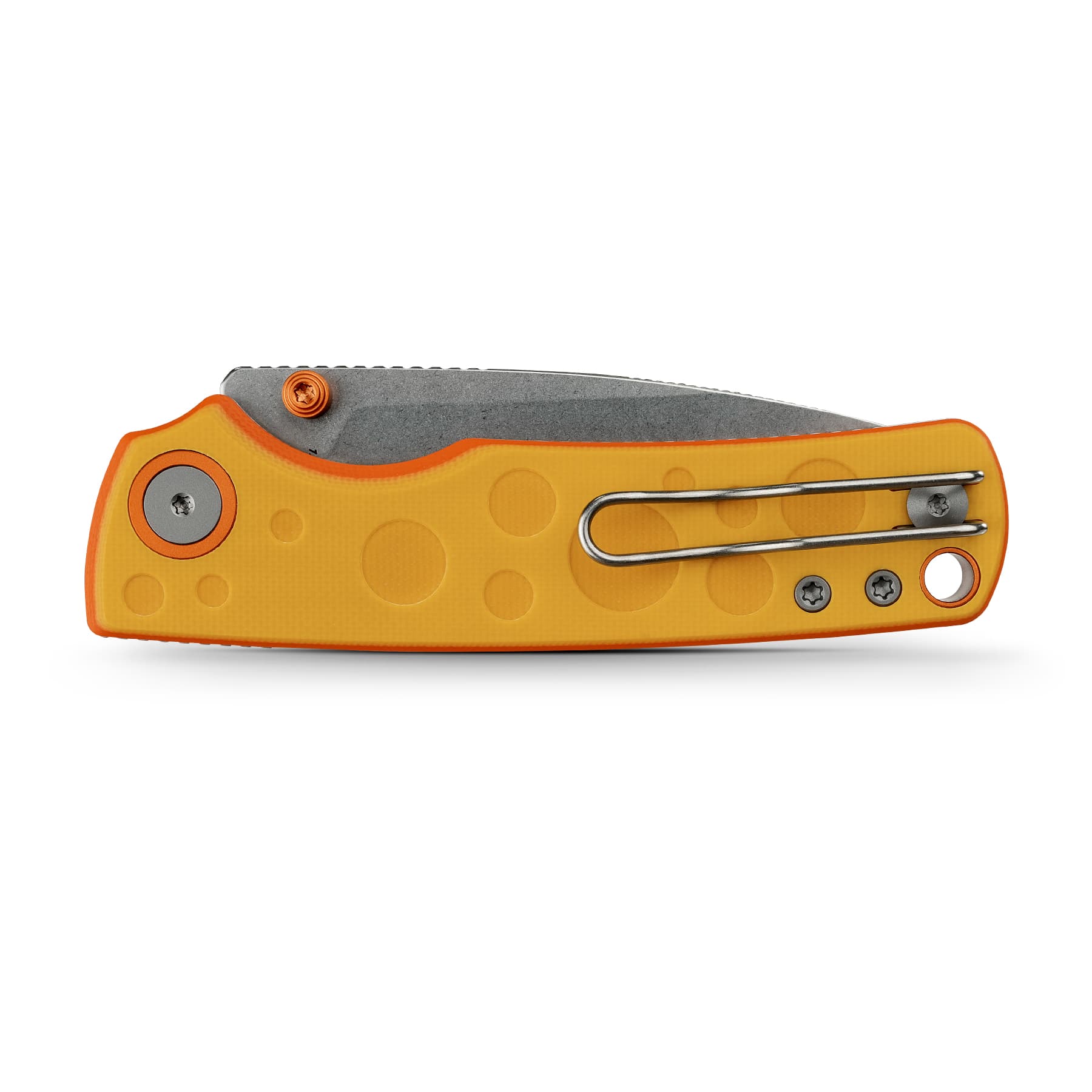 CheesePirates® -Top Liner Lock (2.99" 14C28N Blade & G10 Handle) - A2625