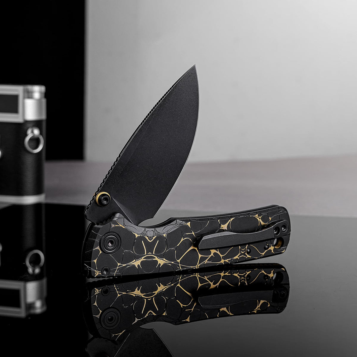 Coming Soon - Porcupine TiSlim® - Top Liner Lock (3.04" S90V Blade & Titanium Handle) - A4815