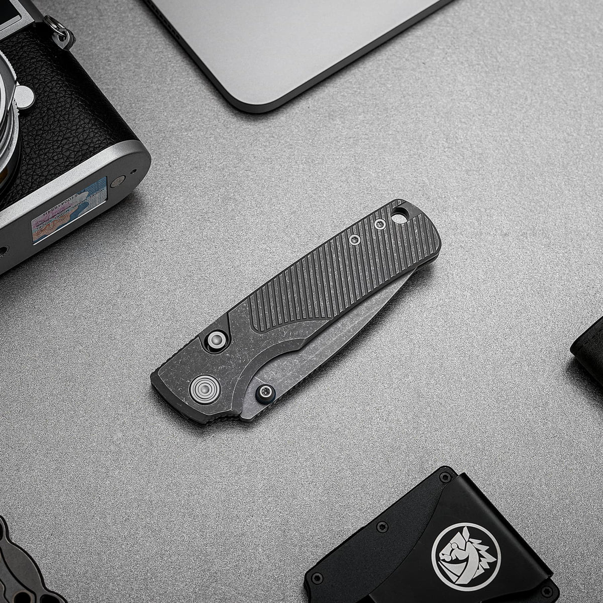 Coming Soon - Porcupine TiSlim® - Top Liner Lock (3.04" 154CM Blade & Titanium Handle) - A4820