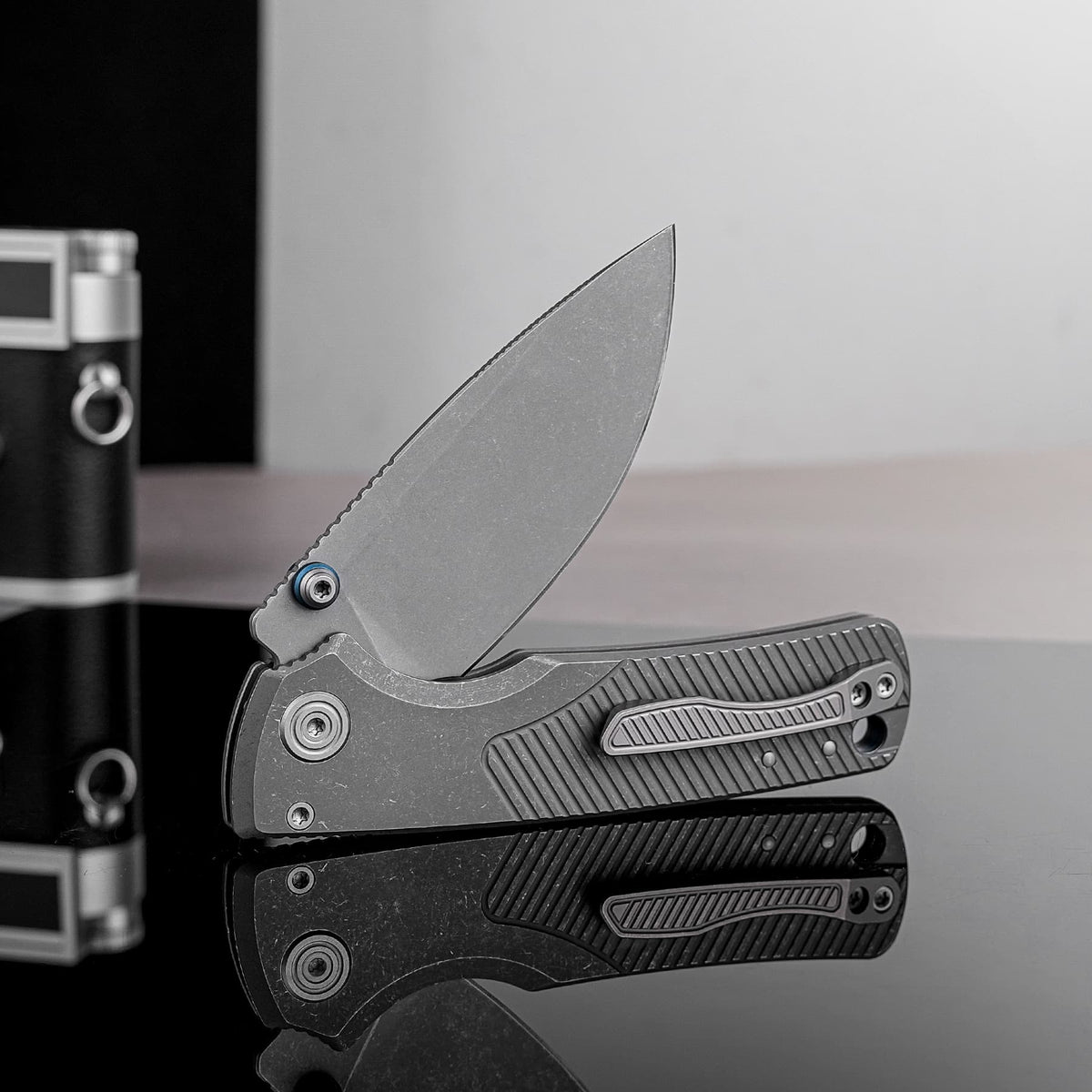 Coming Soon - Porcupine TiSlim® - Top Liner Lock (3.04" 154CM Blade & Titanium Handle) - A4820
