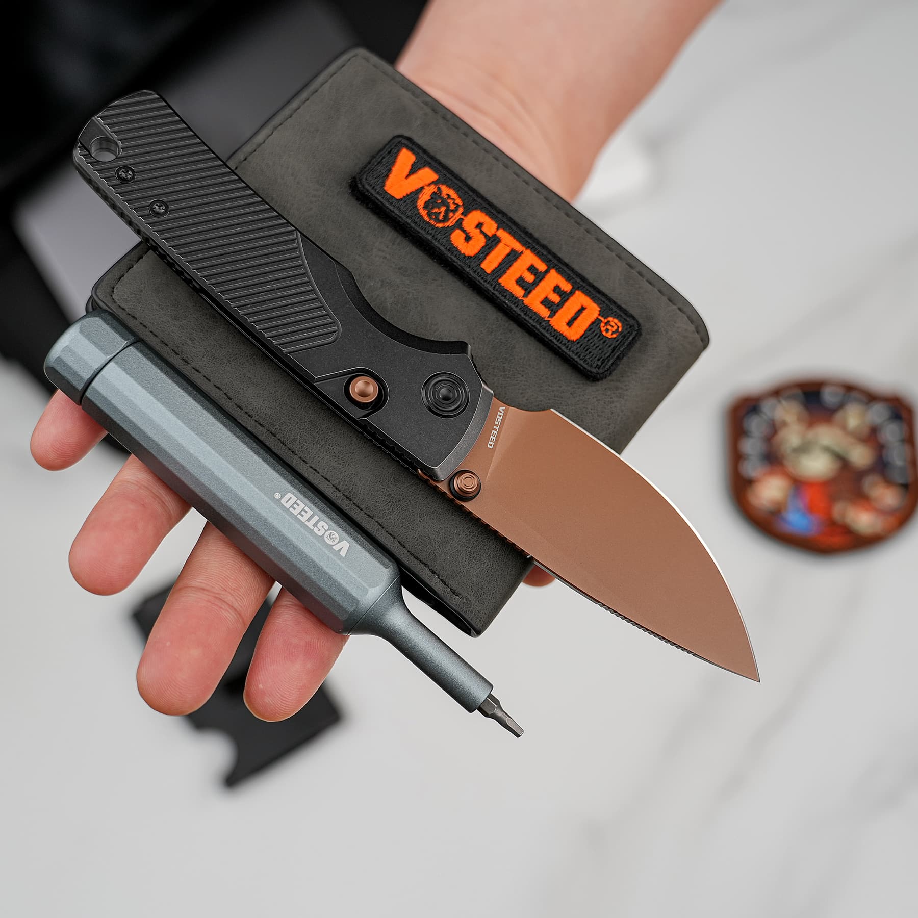 Porcupine TiSlim™ - Top Liner Lock (3.04" 154CM Blade & Titanium Handle) - A4802