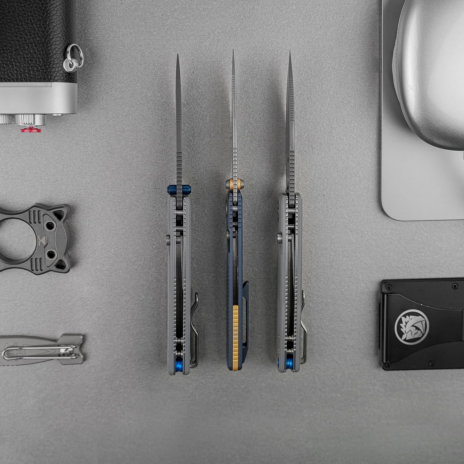 Porcupine TiSlim™ - Top Liner Lock (3.04" 154CM Blade & Titanium Handle) - A4803