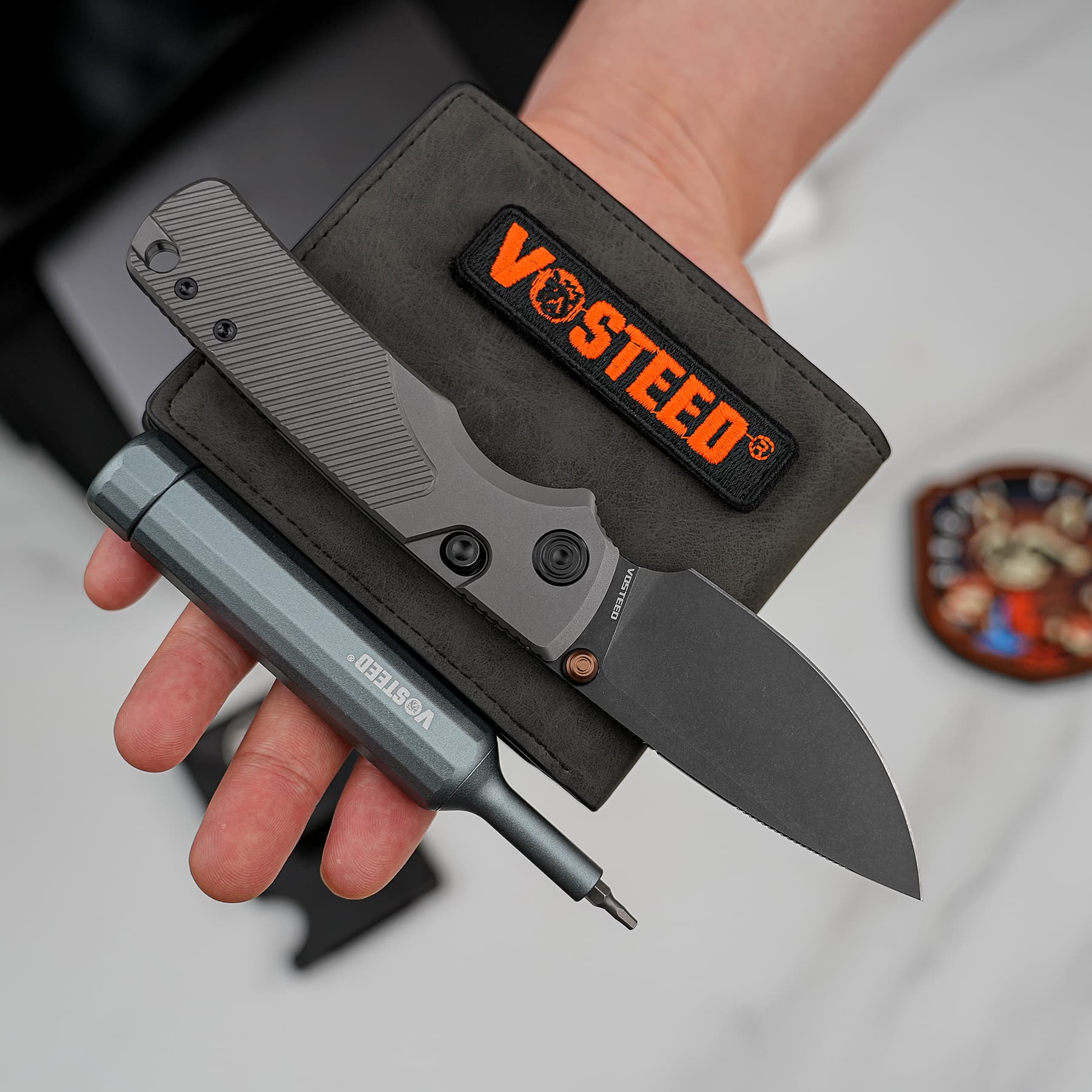 Porcupine TiSlim™ - Top Liner Lock (3.04" 154CM Blade & Titanium Handle) - A4804