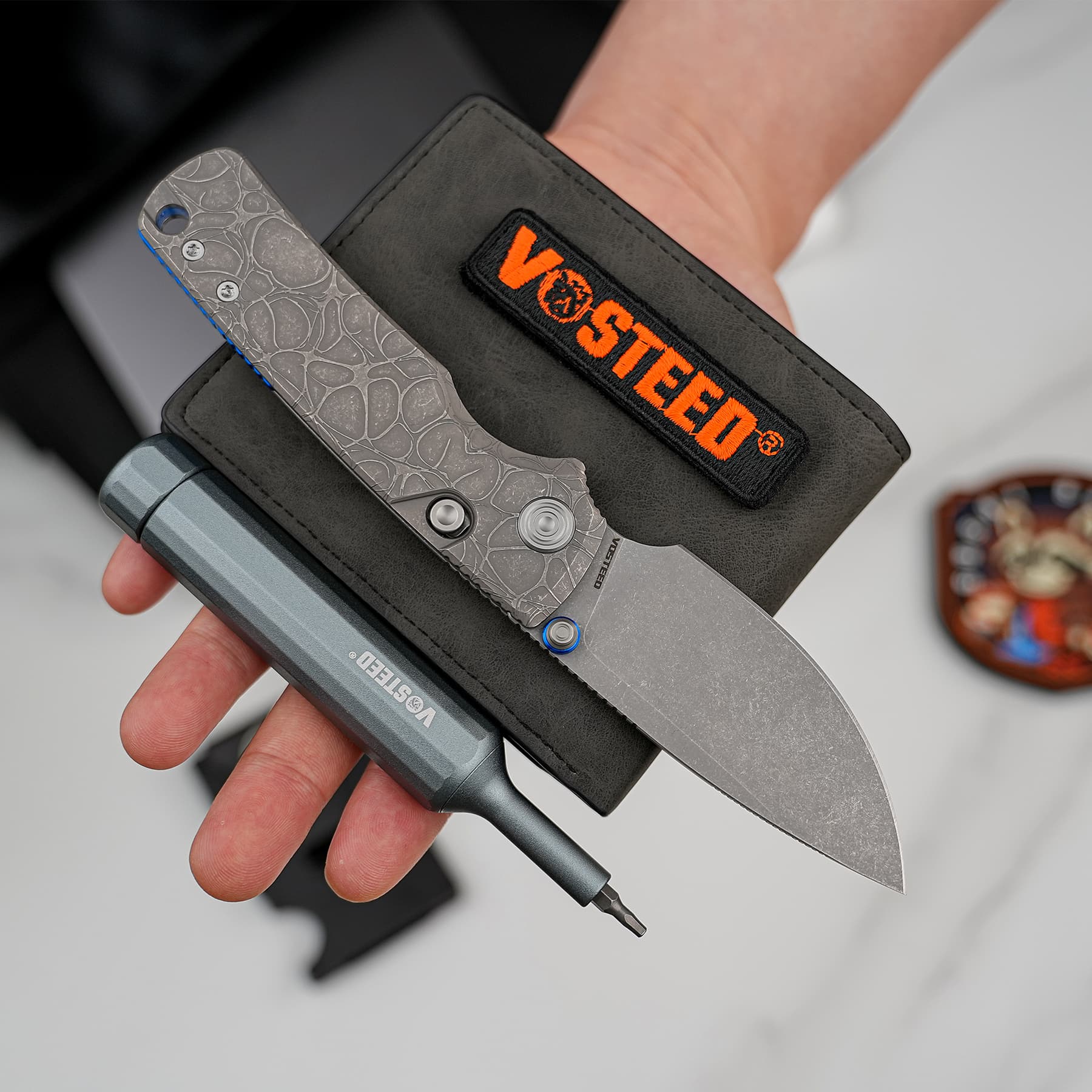 Porcupine TiSlim™ - Top Liner Lock (3.04" S90V Blade & Titanium Handle) - A4805