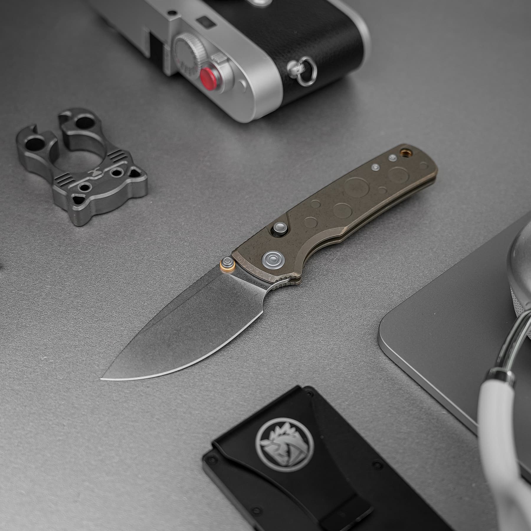 Porcupine TiSlim™ - Top Liner Lock (3.04" S90V Blade & Titanium Handle) - A4807