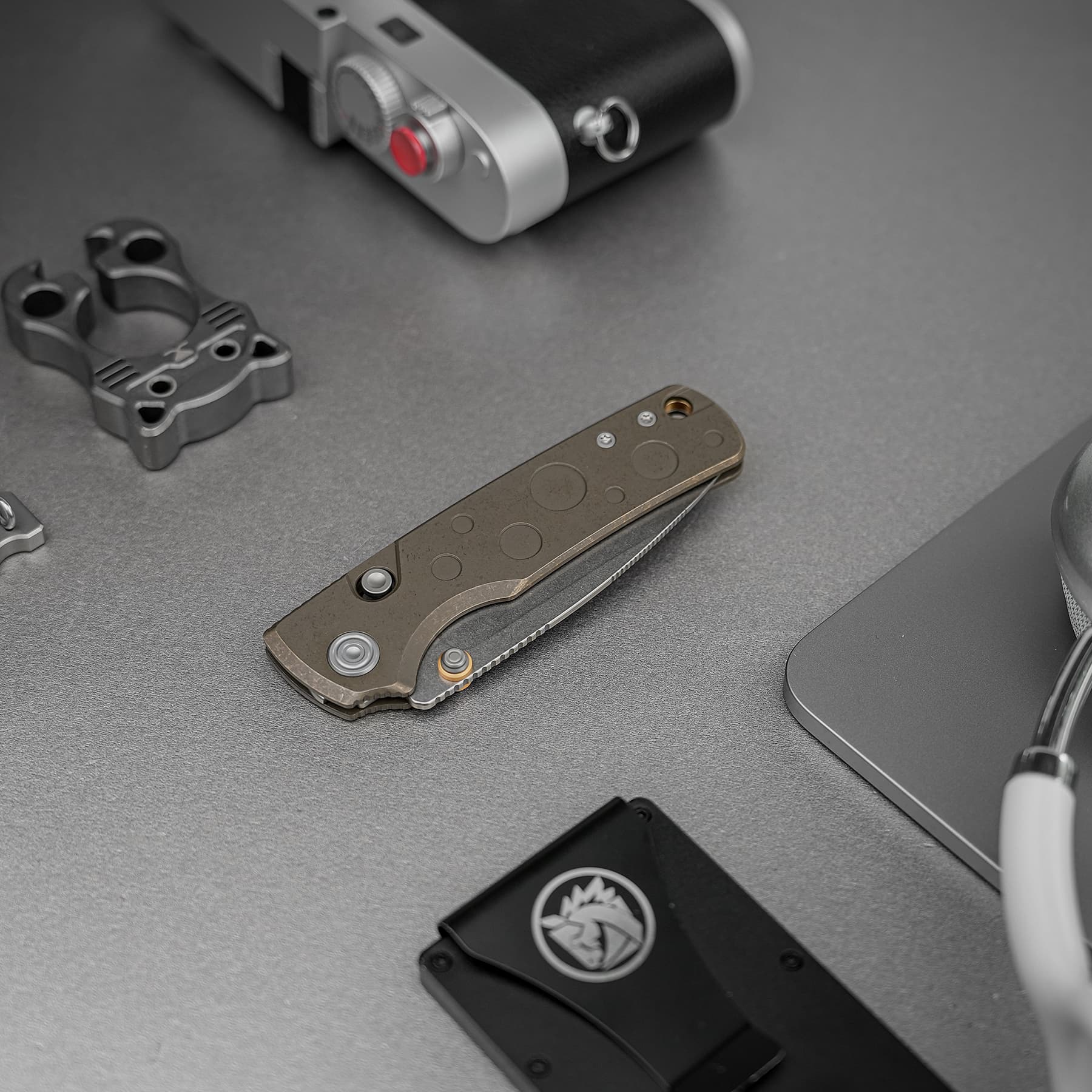 Porcupine TiSlim™ - Top Liner Lock (3.04" S90V Blade & Titanium Handle) - A4807