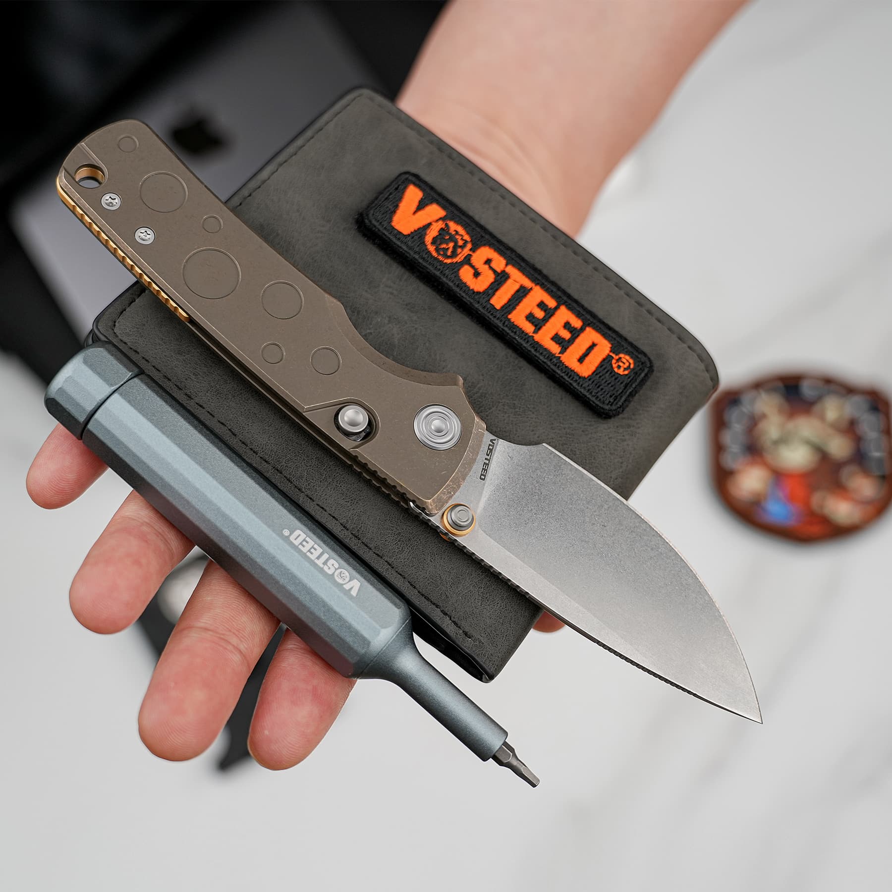 Porcupine TiSlim™ - Top Liner Lock (3.04" S90V Blade & Titanium Handle) - A4807