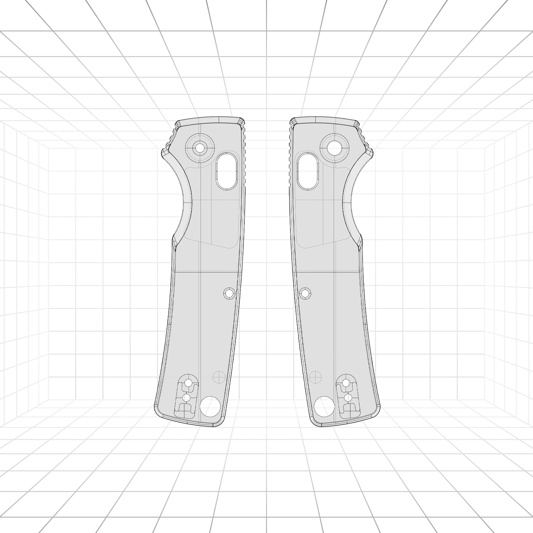 Porcupine ModSwap™ - Handle Scales 3D Print Download