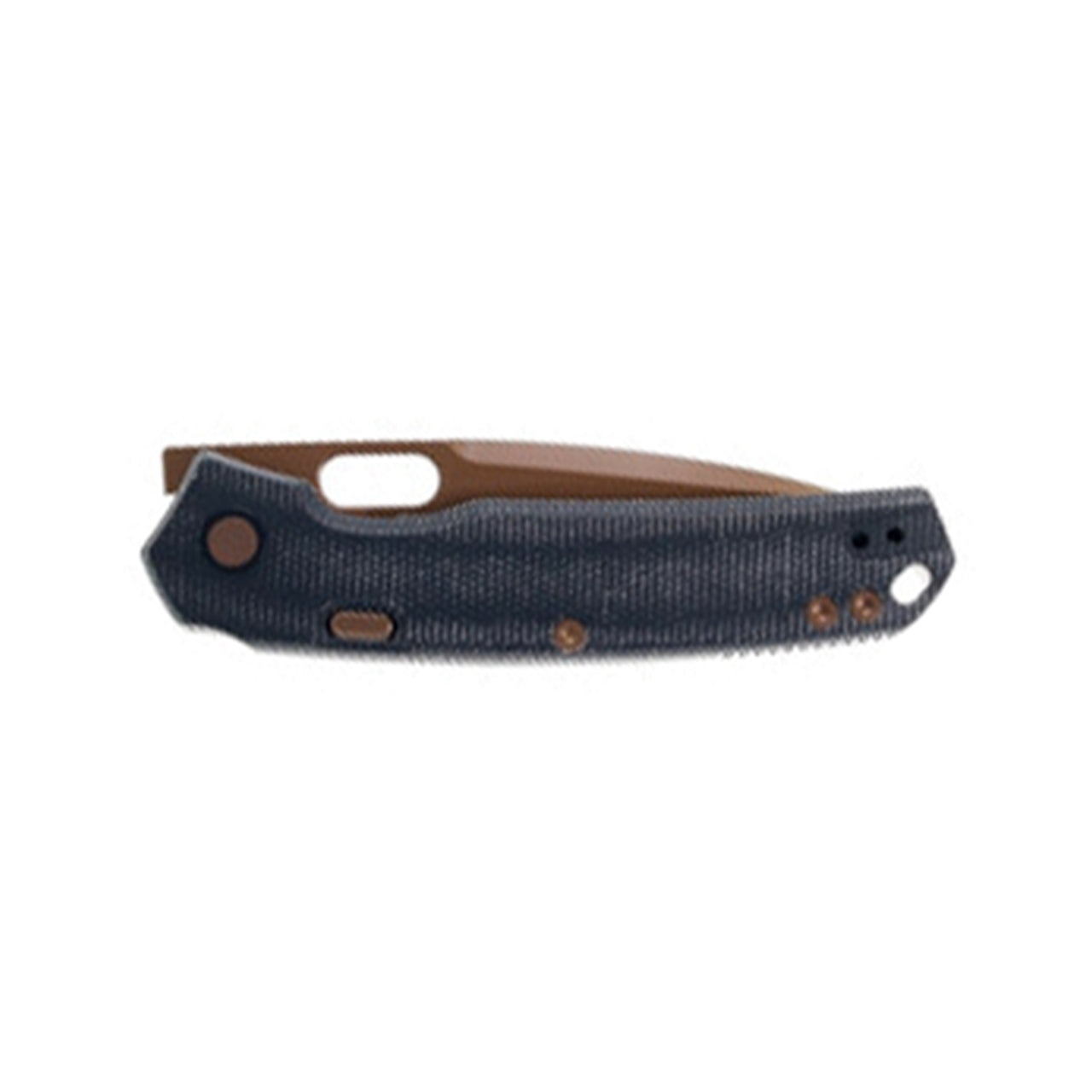 WMK Exclusive Vosteed Psyop Folding Knife Black Micarta Handle Elmax Copper PVD Finish A2216