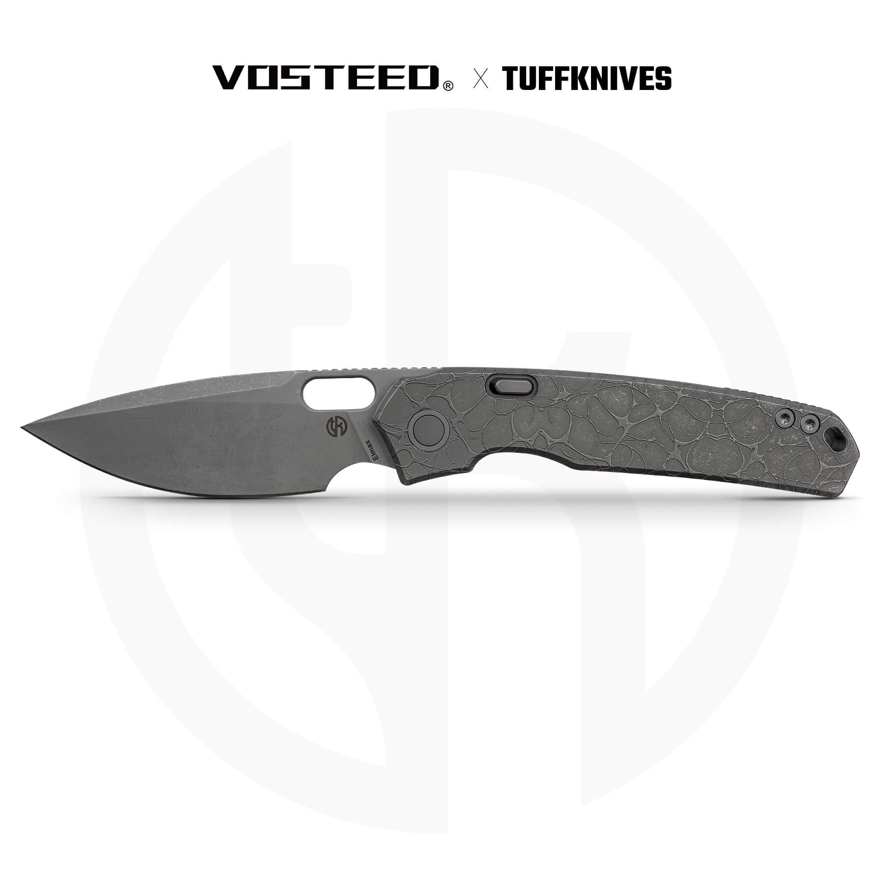 Psyop - Top Liner Lock Knife (3.32" Elmax Blade & Titanium Handle) - A2222