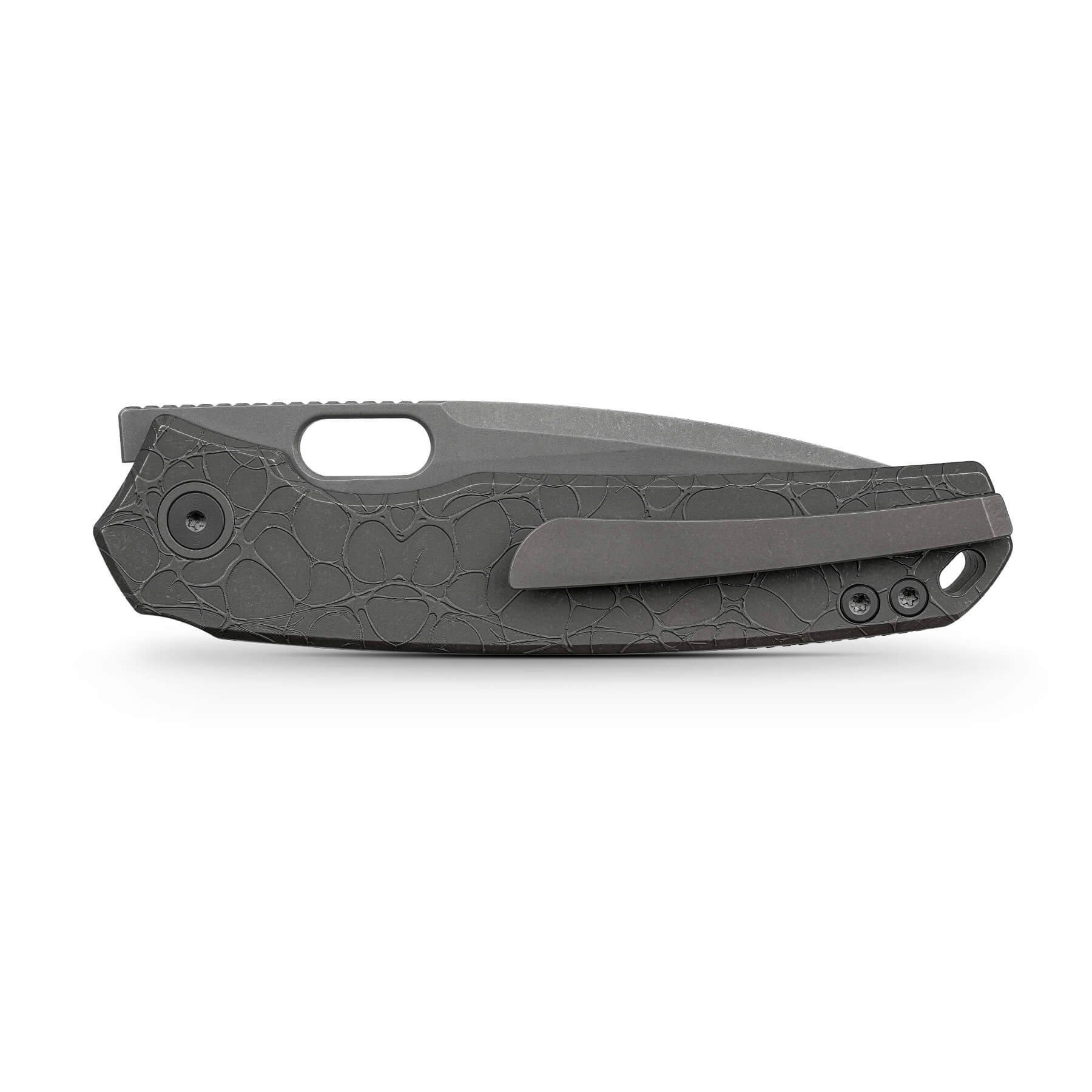 Psyop - Top Liner Lock Knife (3.32" Elmax Blade & Titanium Handle) - A2222