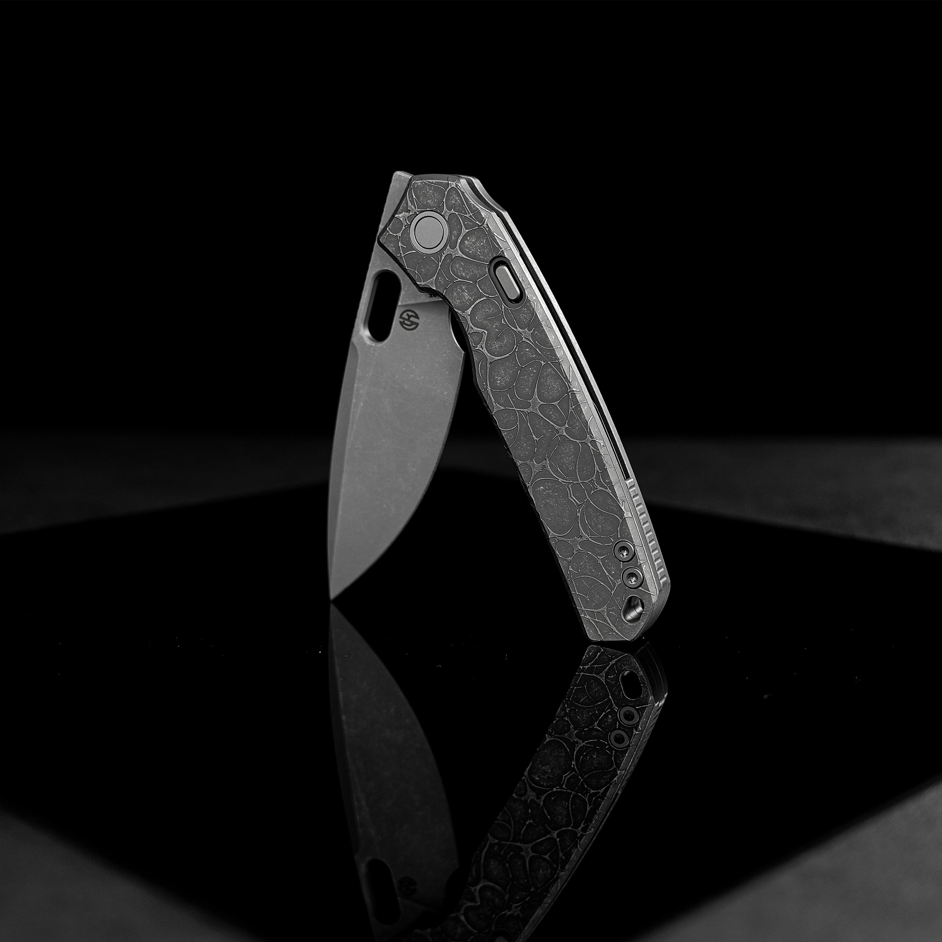Psyop - Top Liner Lock Knife (3.32" Elmax Blade & Titanium Handle) - A2222