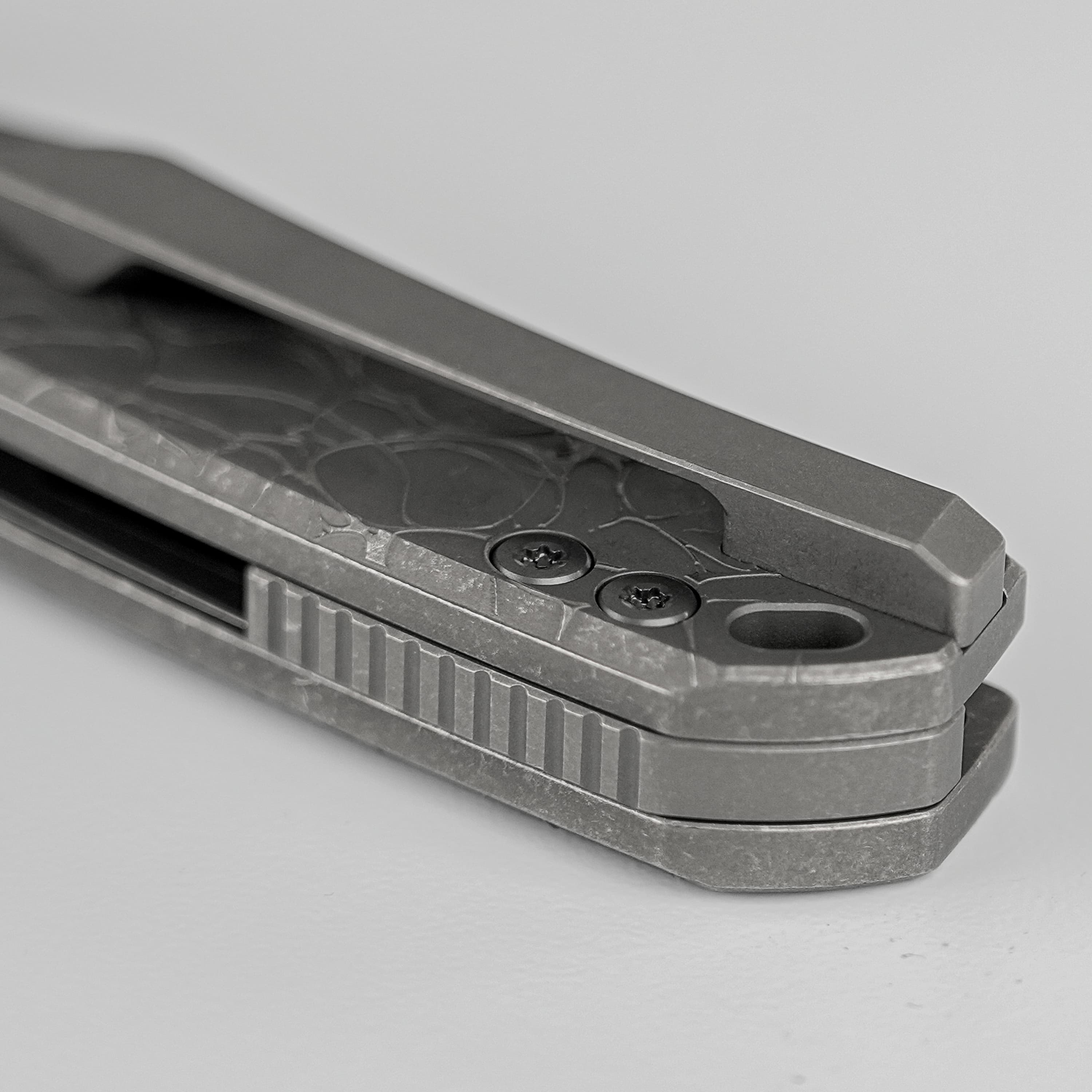 Psyop - Top Liner Lock Knife (3.32" Elmax Blade & Titanium Handle) - A2222