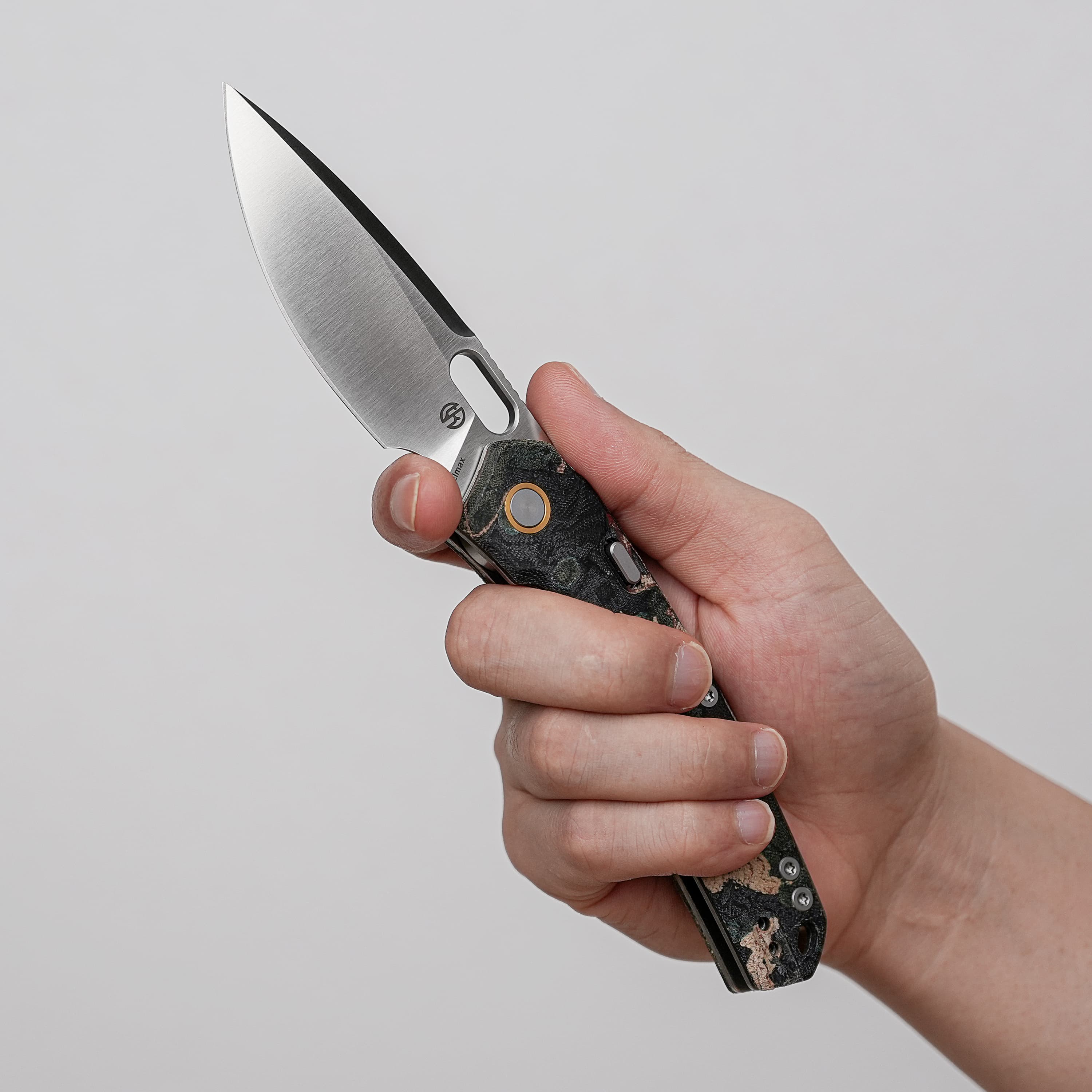 Coming Soon - Psyop - Top Liner Lock Knife (3.32" Elmax Blade & Current Micarta Handle) - A2223