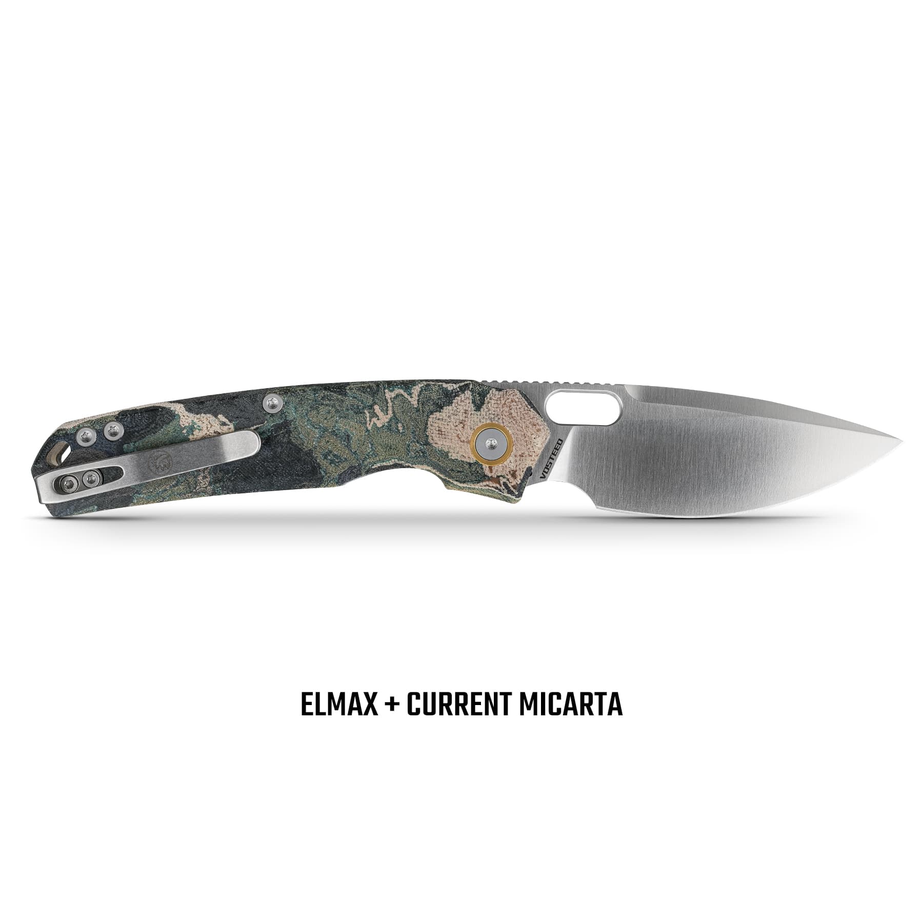 Coming Soon - Psyop - Top Liner Lock Knife (3.32" Elmax Blade & Current Micarta Handle) - A2223