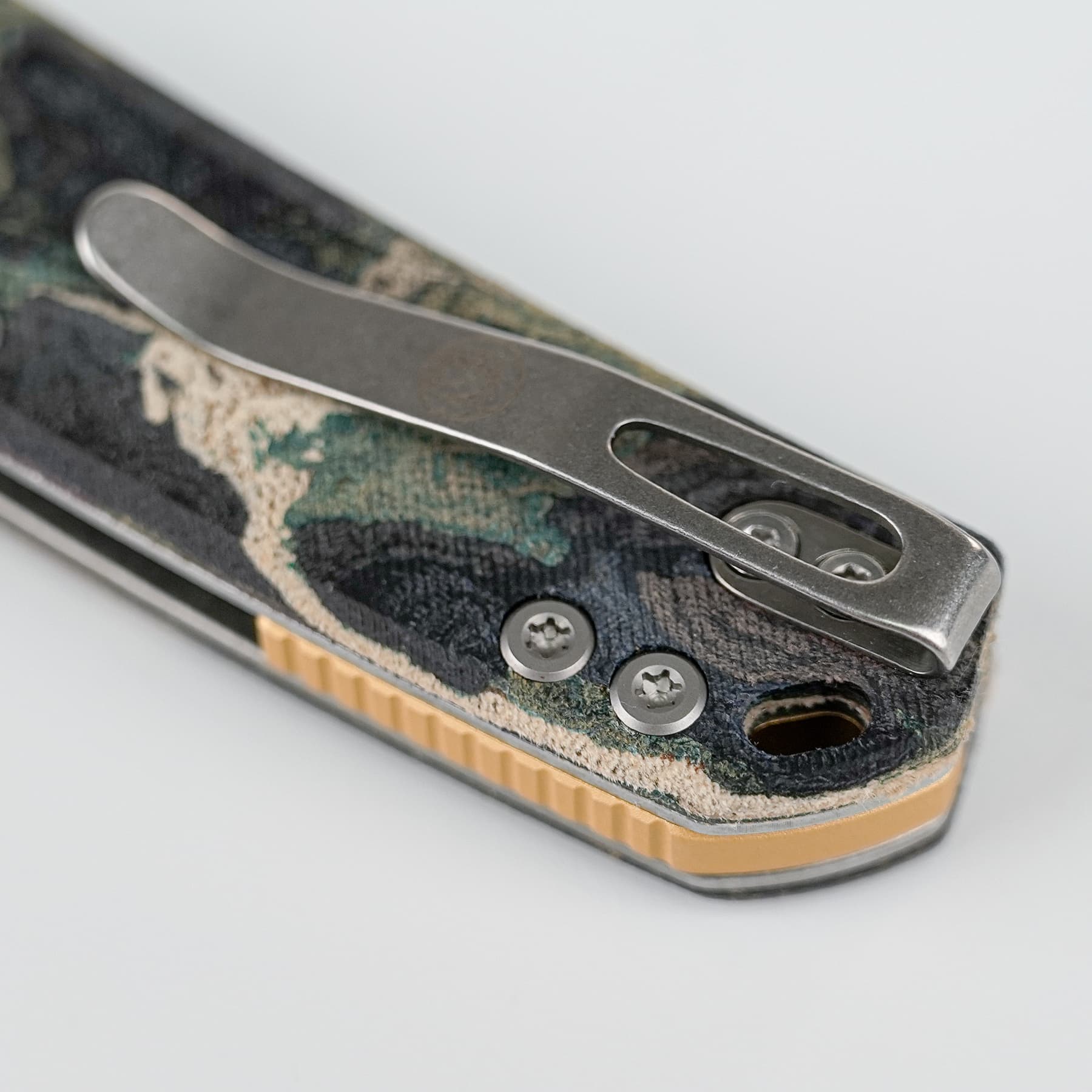 Psyop - Top Liner Lock Knife (3.32" Elmax Blade & Current Micarta Handle) - A2223