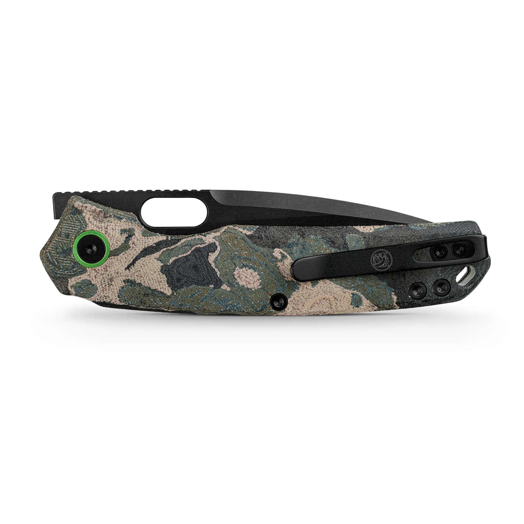Psyop - Top Liner Lock Knife (3.32" Elmax Blade & Current Micarta Handle) - A2235